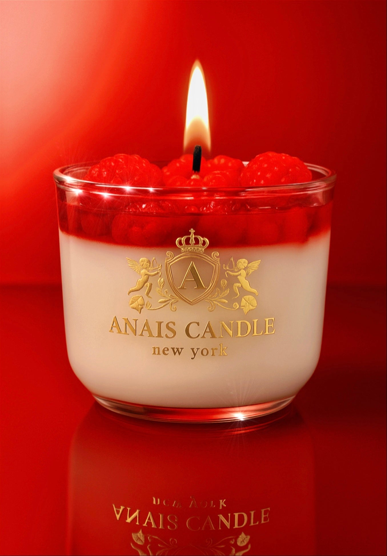 Raspberry Mousse Candle
