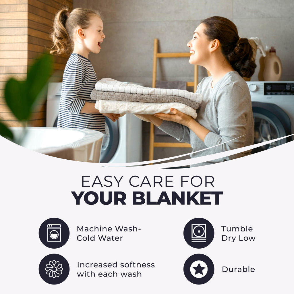Bertie Cotton Machine Woven Throw Blanket