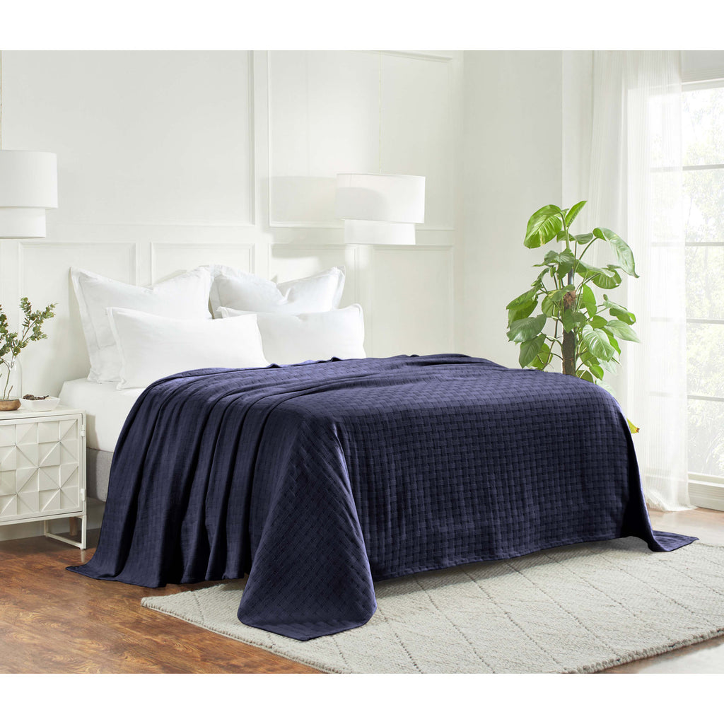 Bertie Cotton Machine Woven Throw Blanket