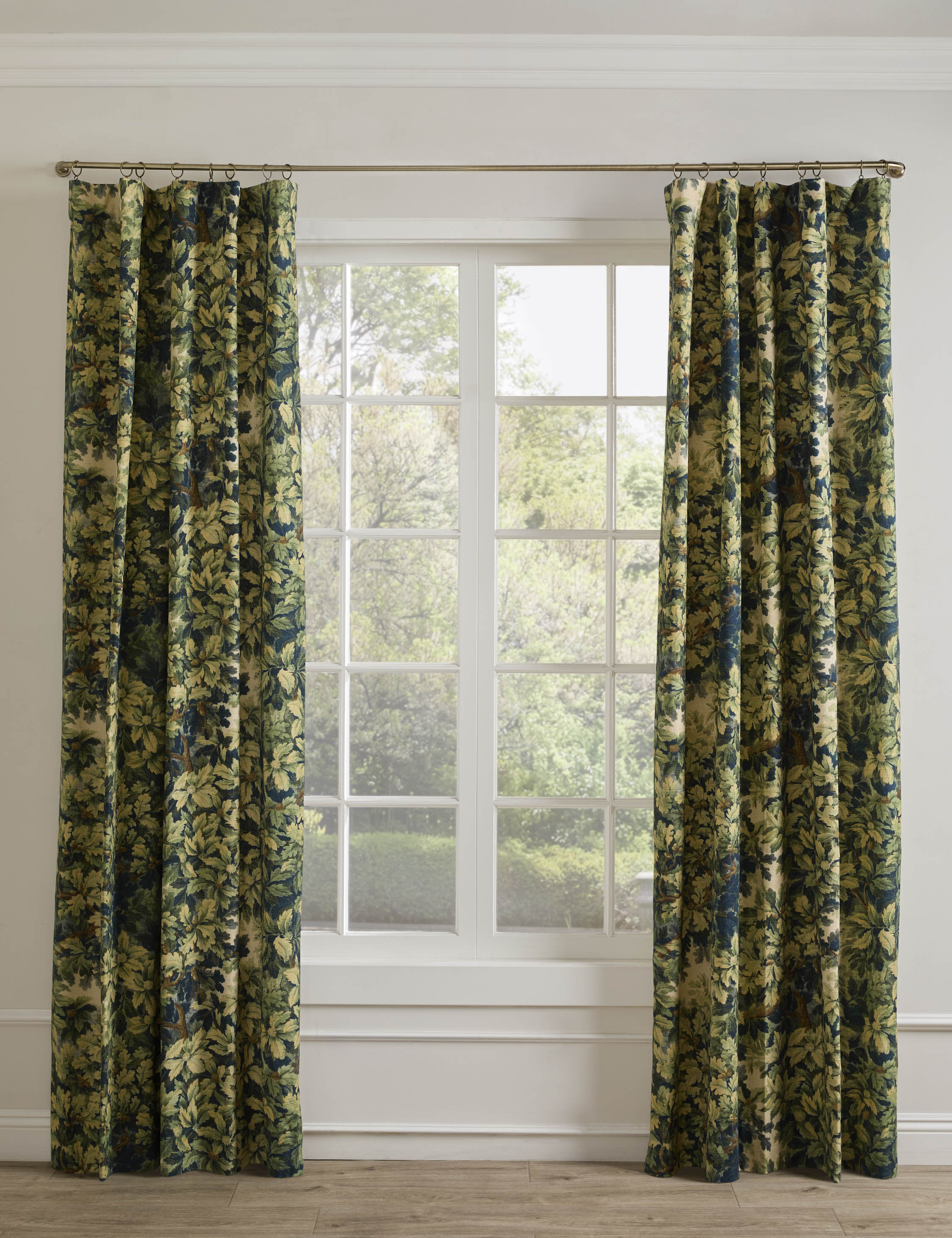 Bois de Chene Curtain Panel by Scalamandre