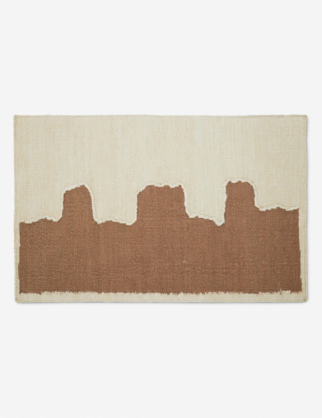 Butte Flatweave Linen Rug by Élan Byrd