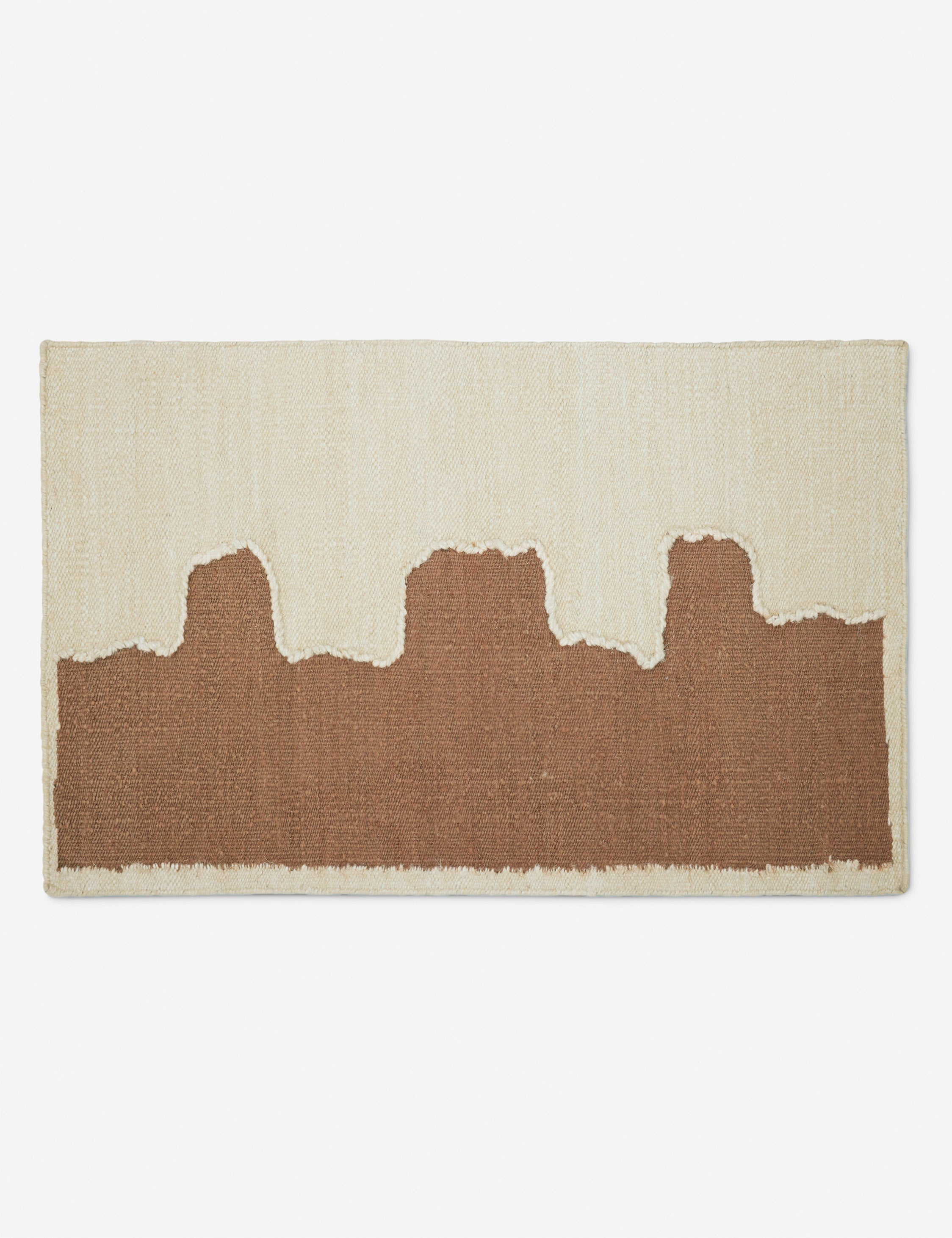 Butte Flatweave Linen Rug by Élan Byrd
