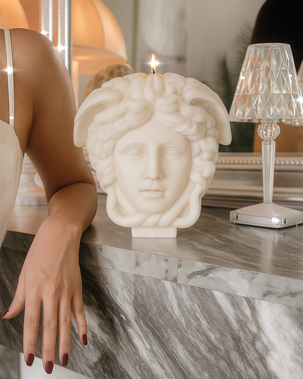 Medusa Candle