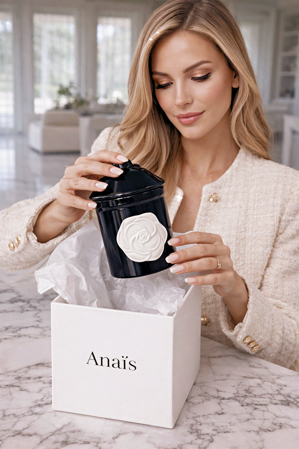 Camellia Élégance Candle