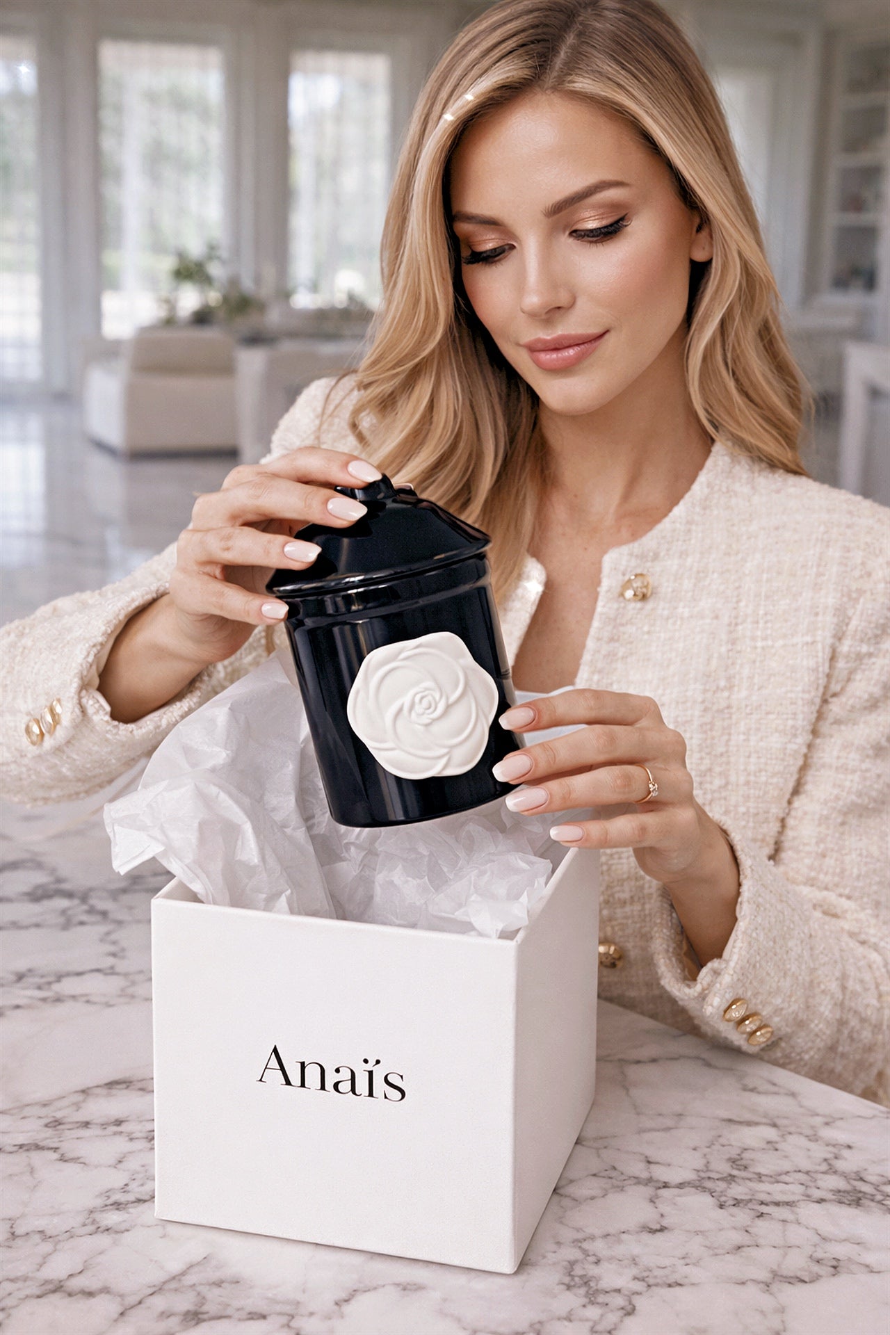 Camellia Élégance Candle