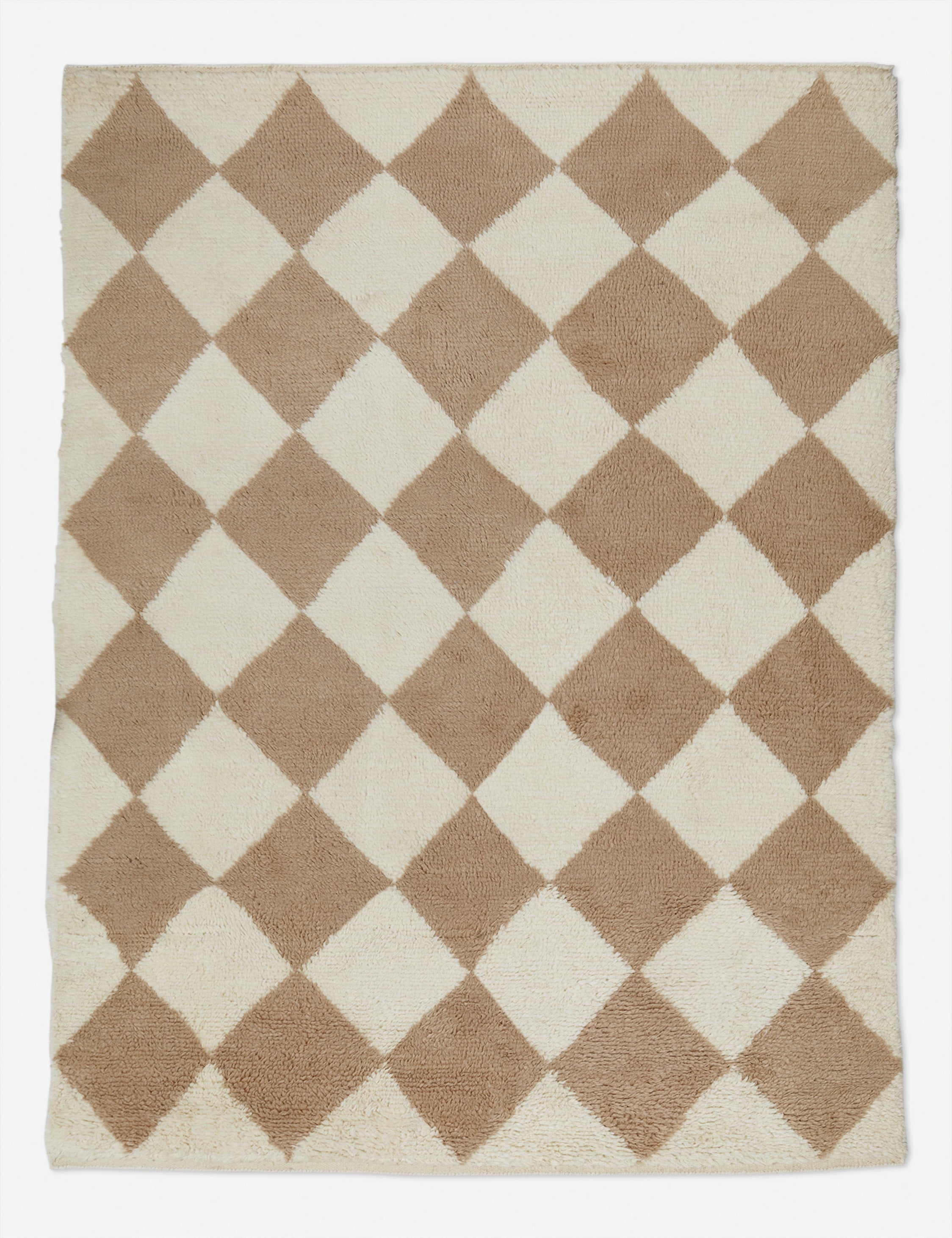 Cariad Hand-Knotted Wool Moroccan Shag Rug