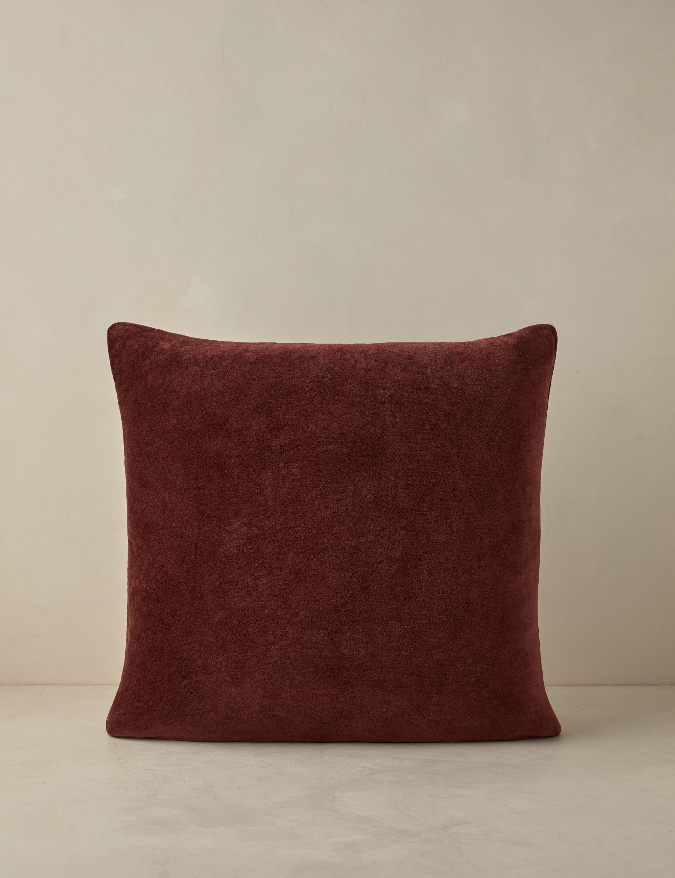 Carmine Velvet Pillow