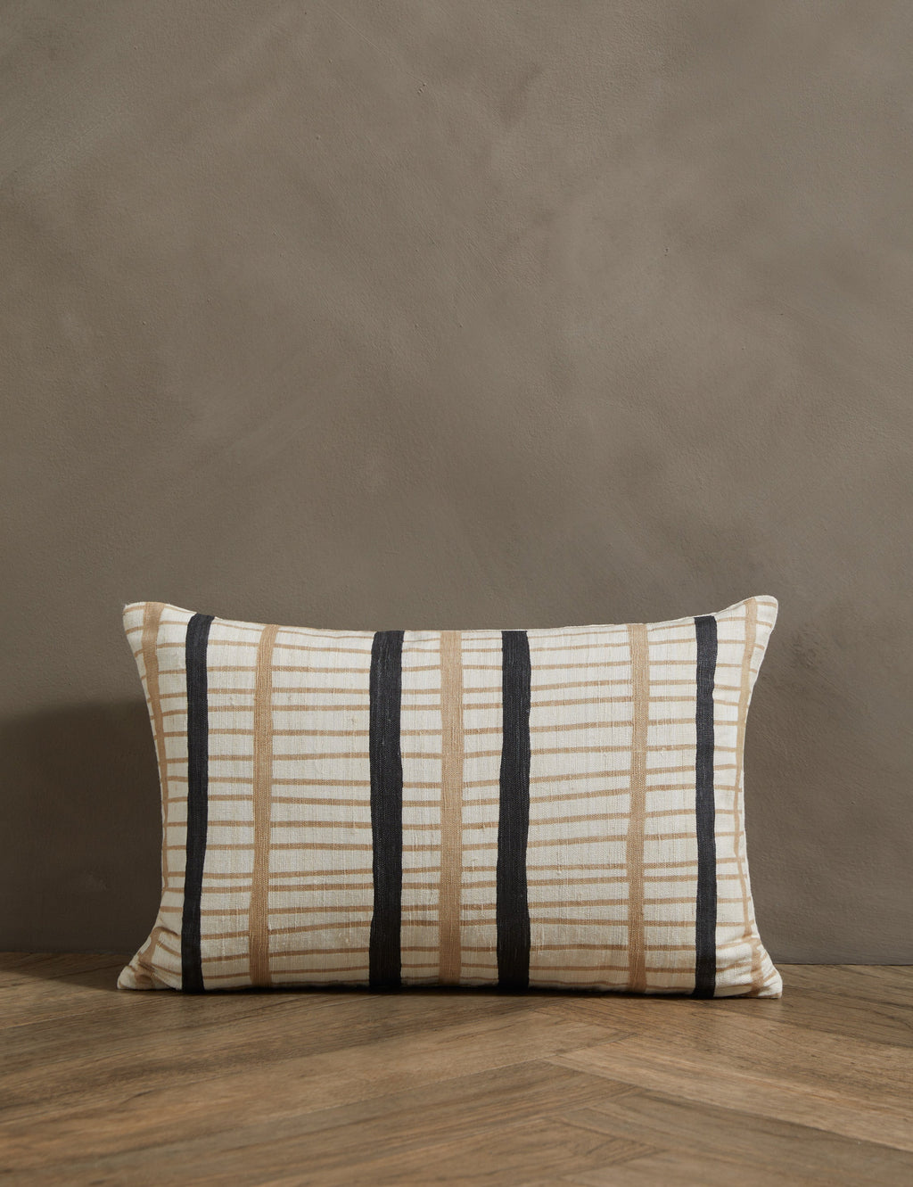 Channel Silk Pillow by Hadiya Williams