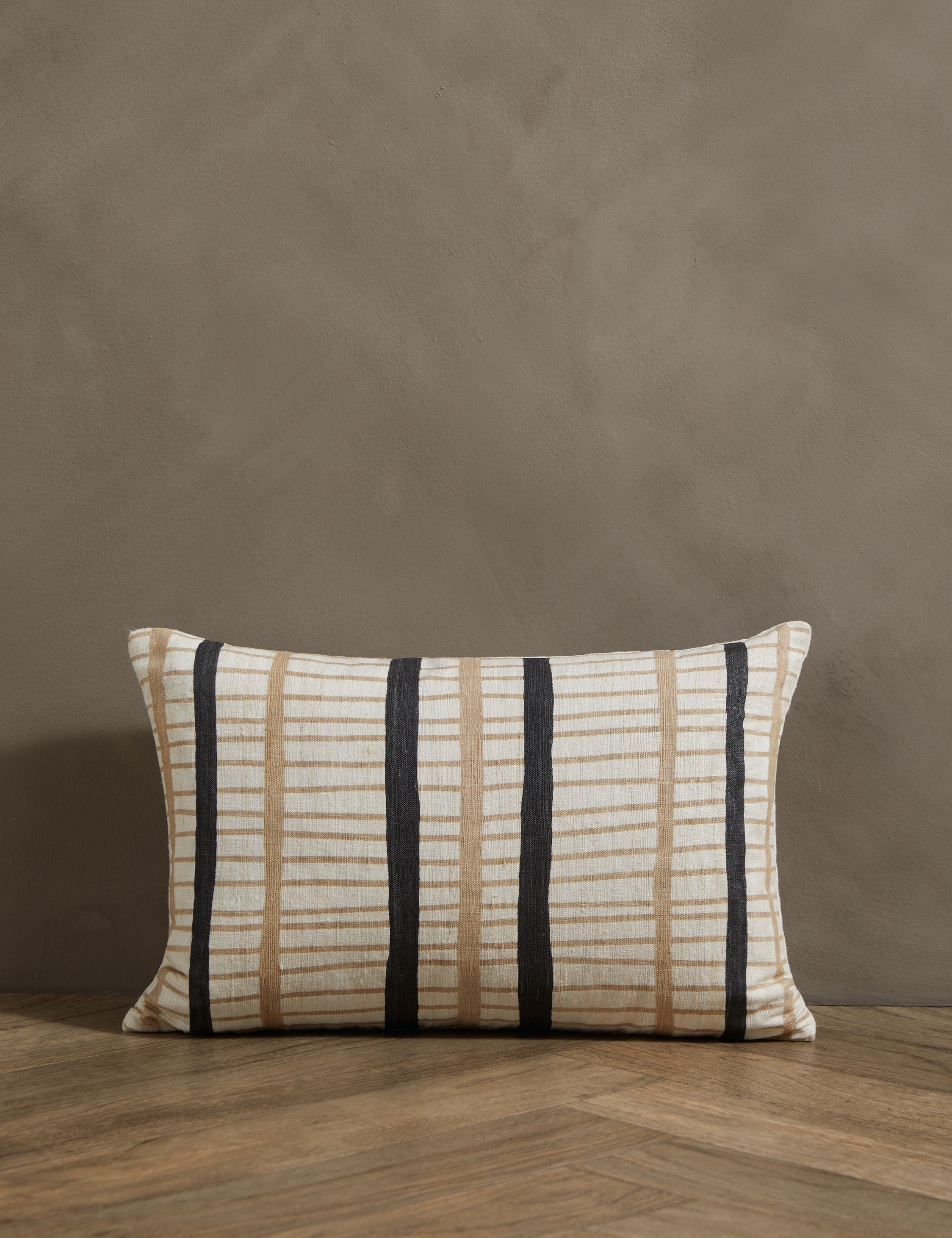 Channel Silk Pillow by Hadiya Williams