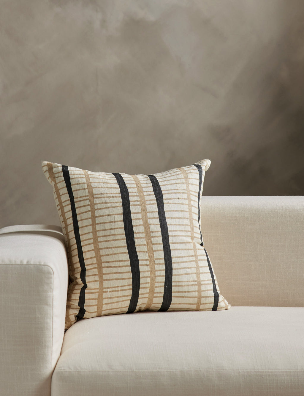 Channel Silk Pillow by Hadiya Williams