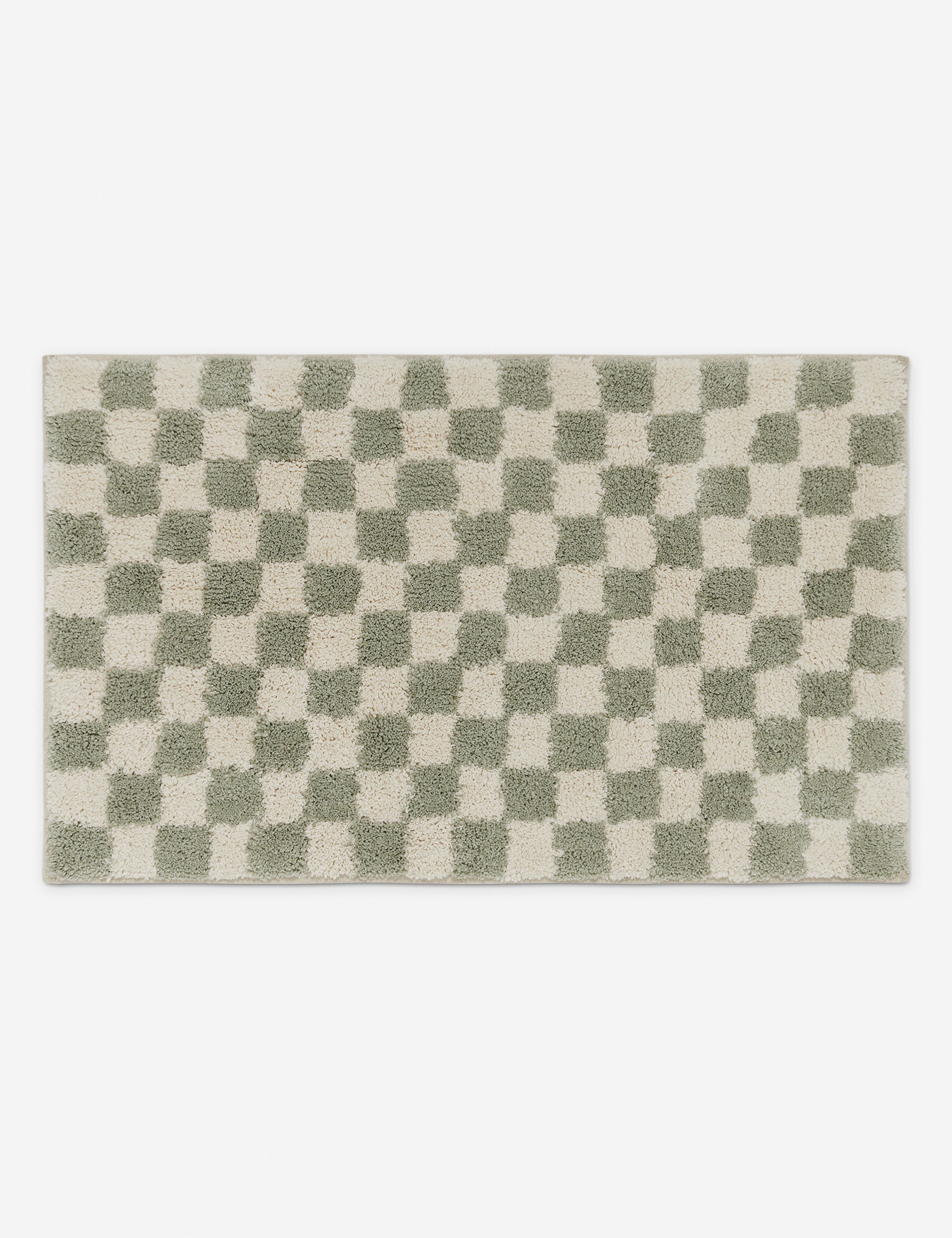 Checkerboard Bath Mat by Sarah Sherman Samuel