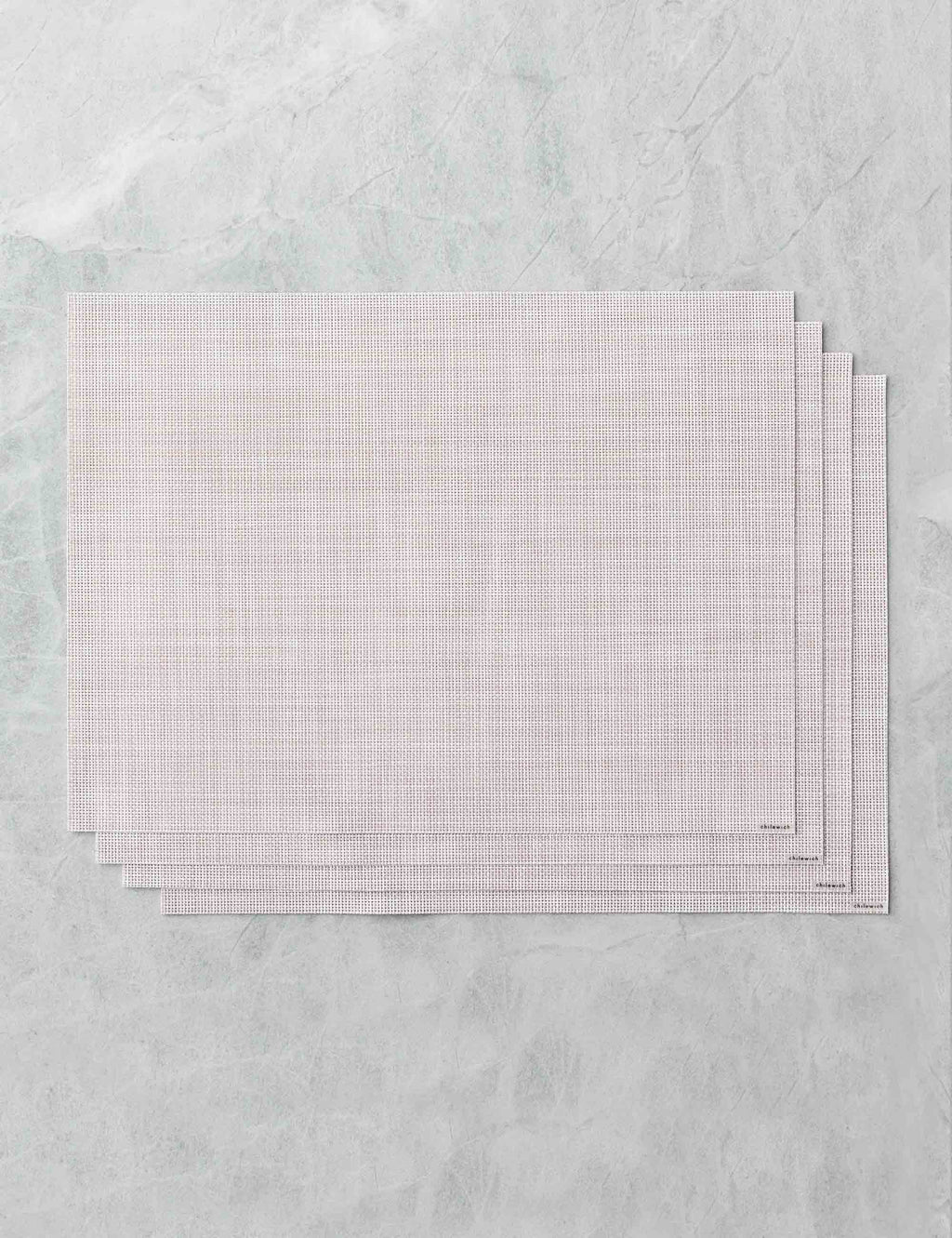 Mini Basketweave Rectangle Placemat (Set of 4) by Chilewich