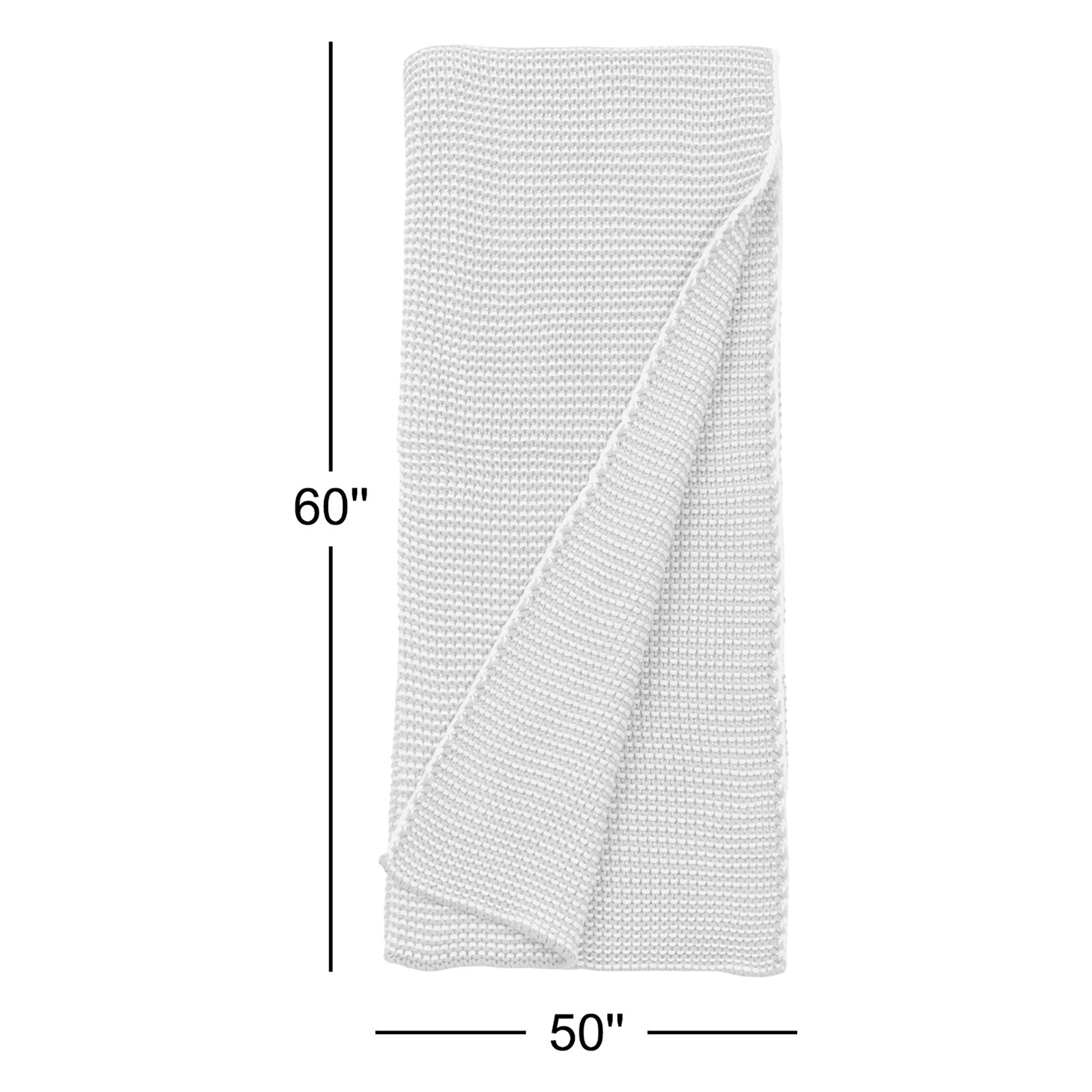 Cohen Cotton Knitted Throw Blanket