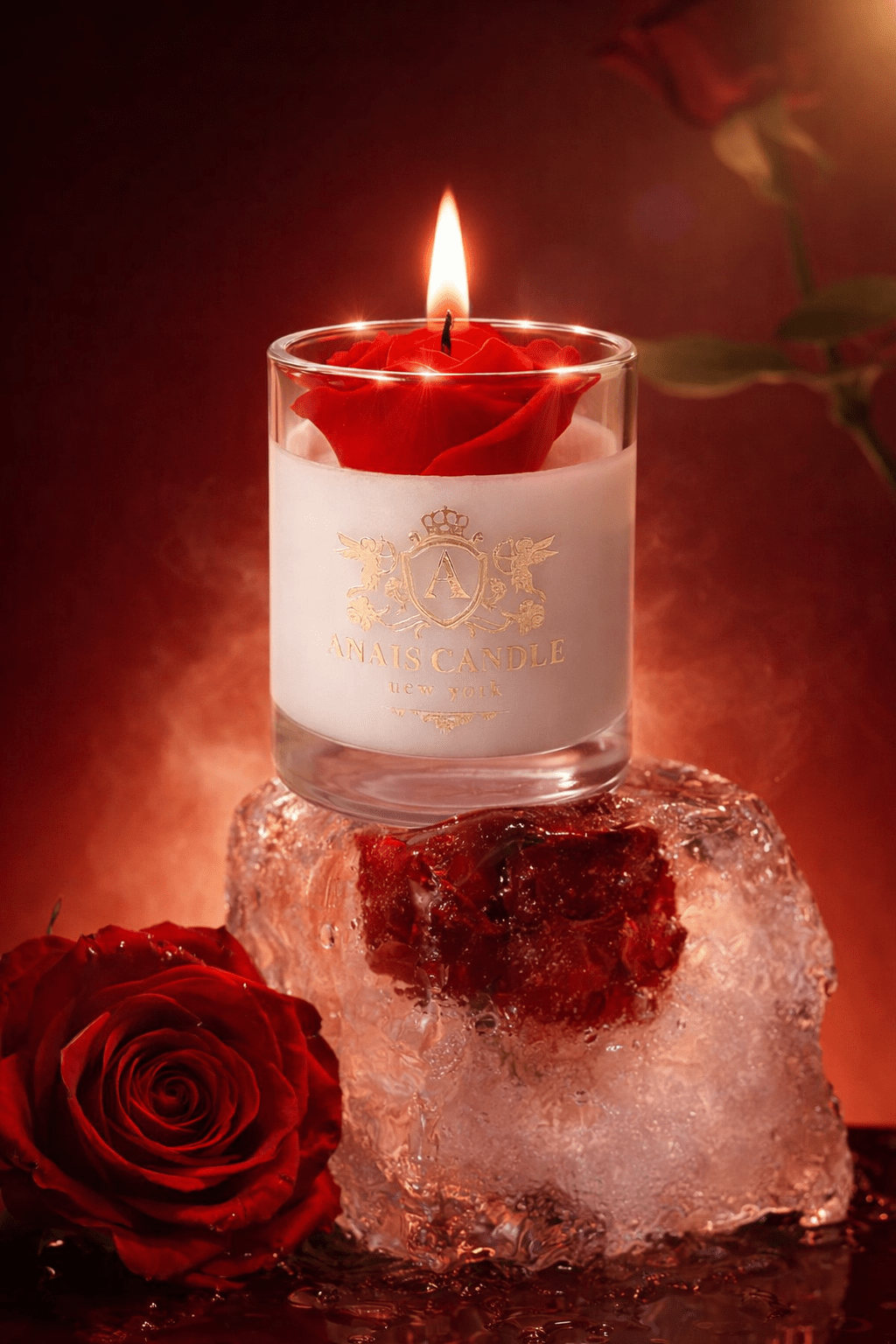 Je T’aime Rose Candle