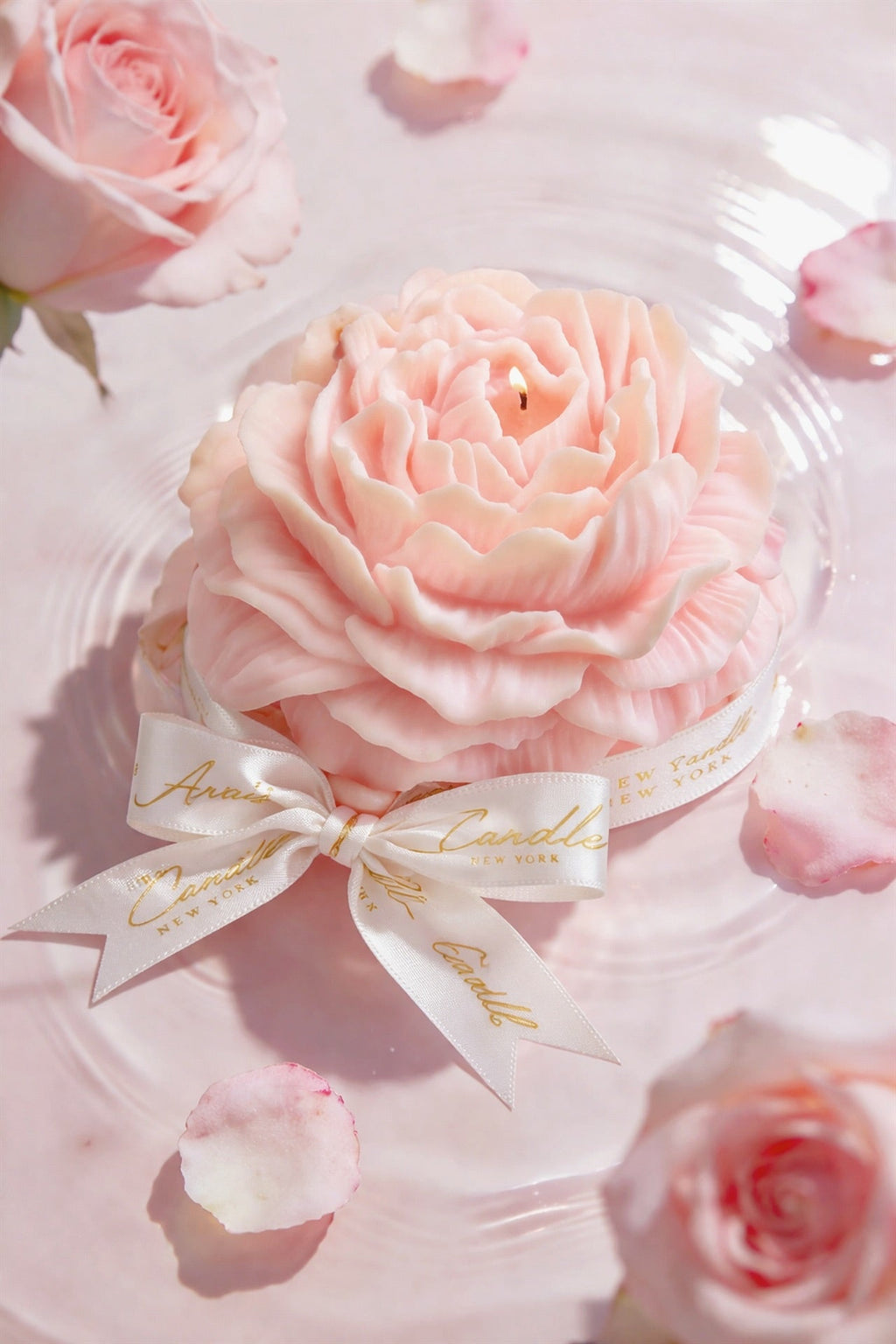 Blooming Peony Candle - XXL