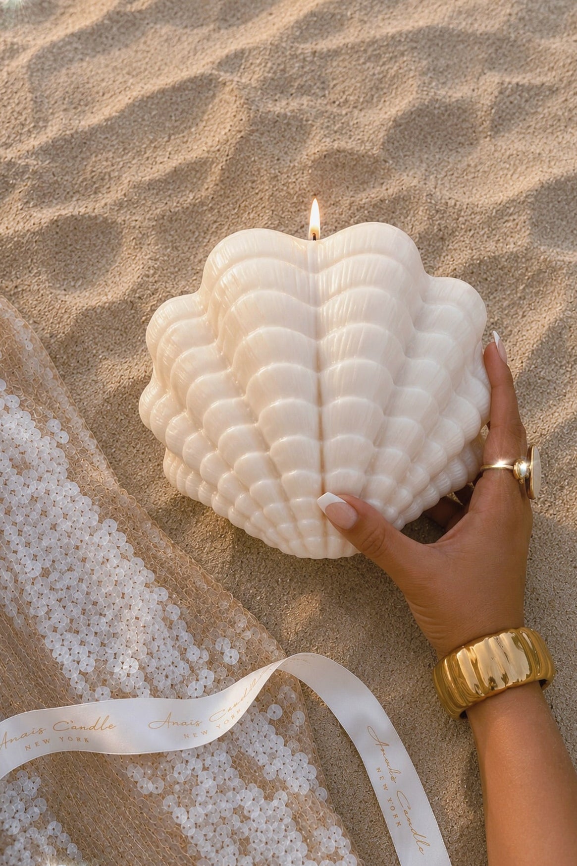 Sirène Shell Candle - XXL
