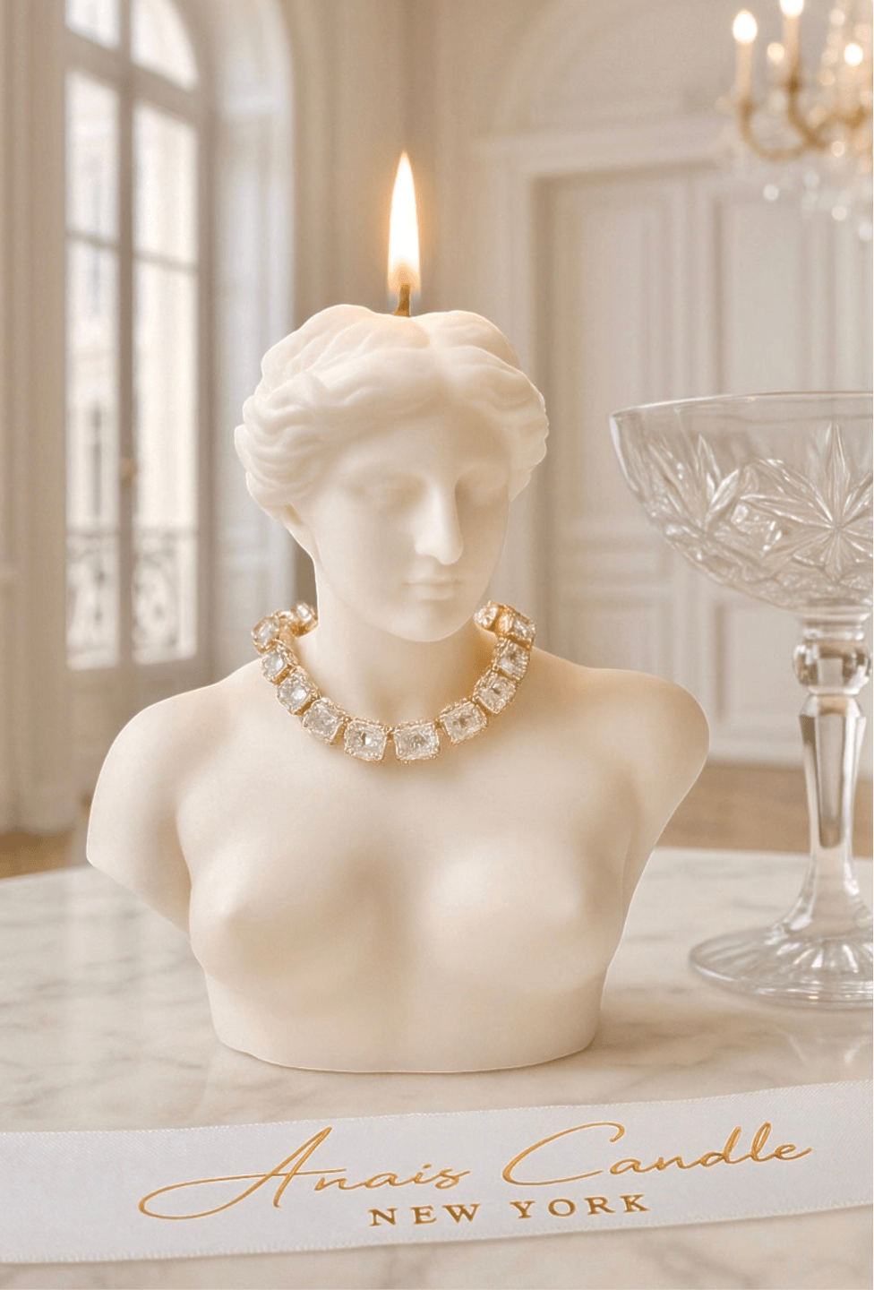 Venus de Milo Portrait Candle