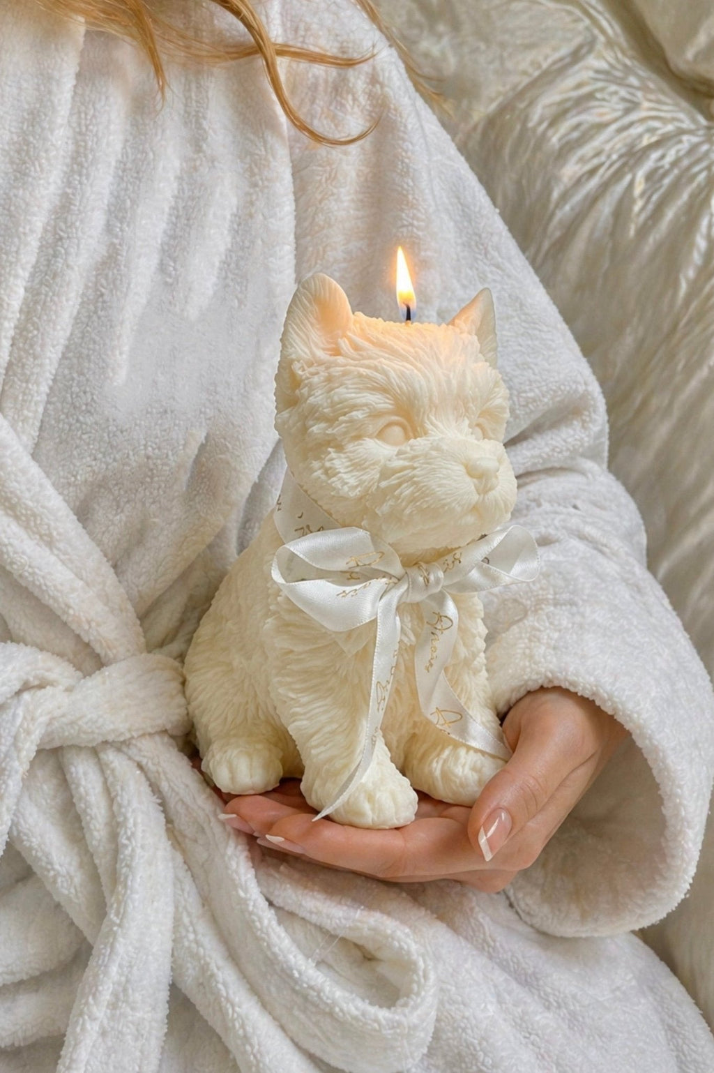 Puppy Glow Candle Set of 4