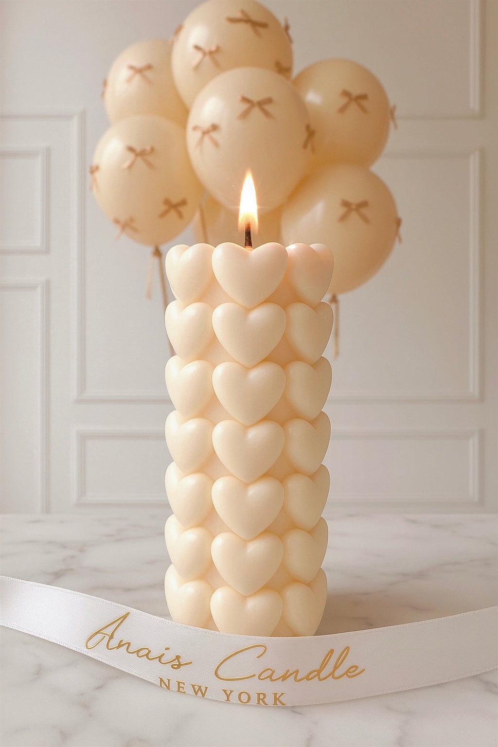 Million Hearts Candle