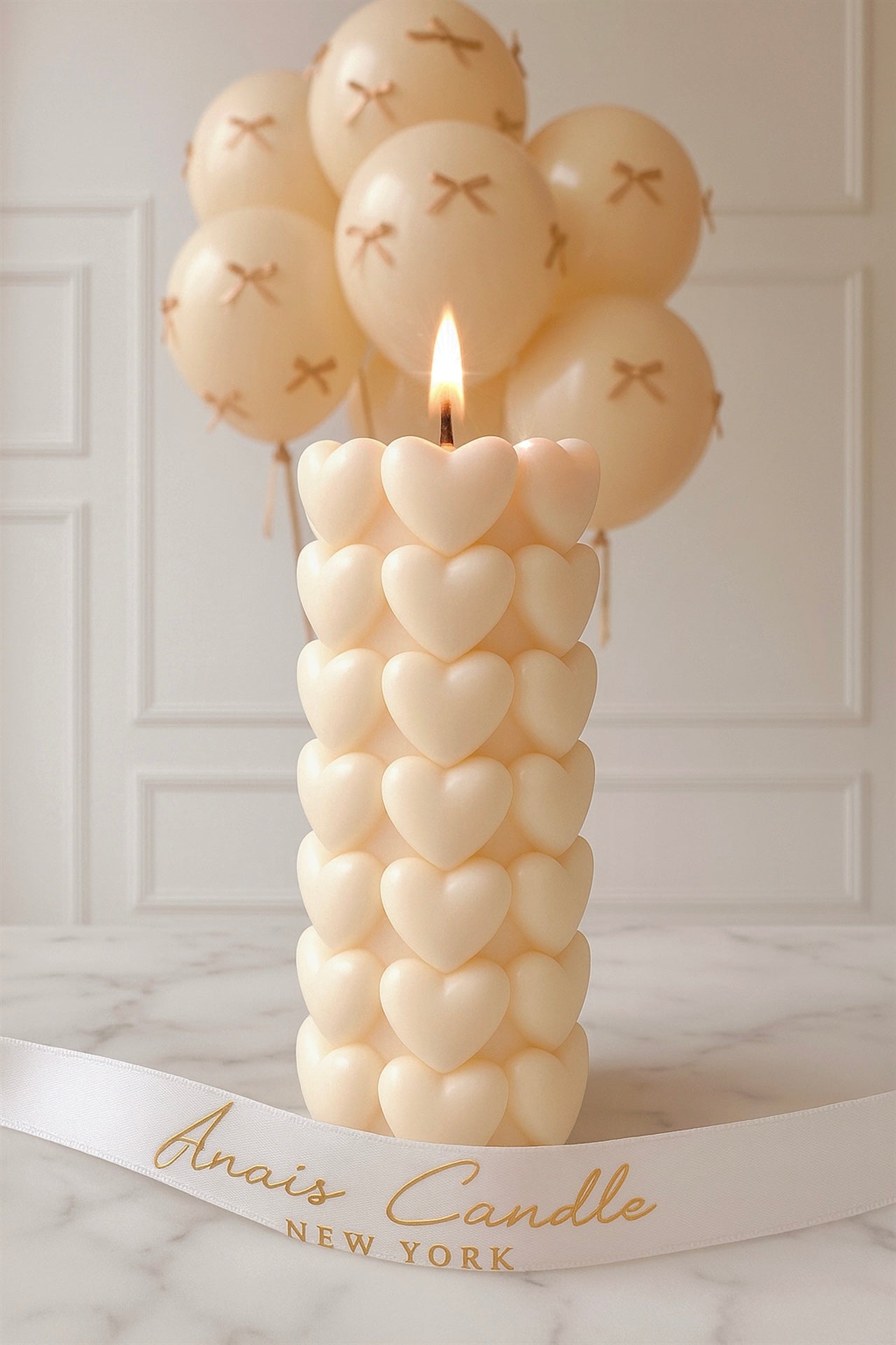Million Hearts Candle