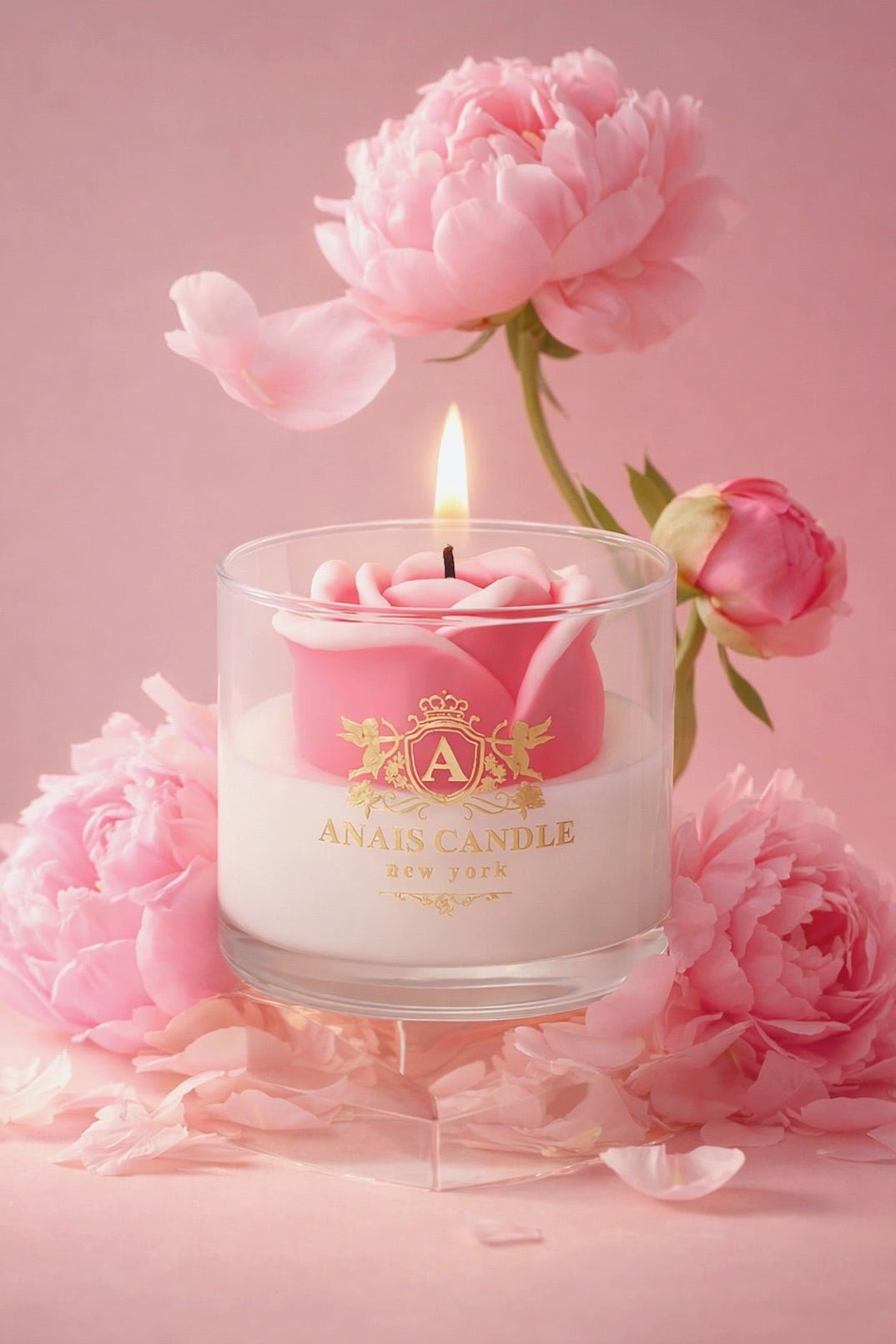 Enchanted Rose Candle
