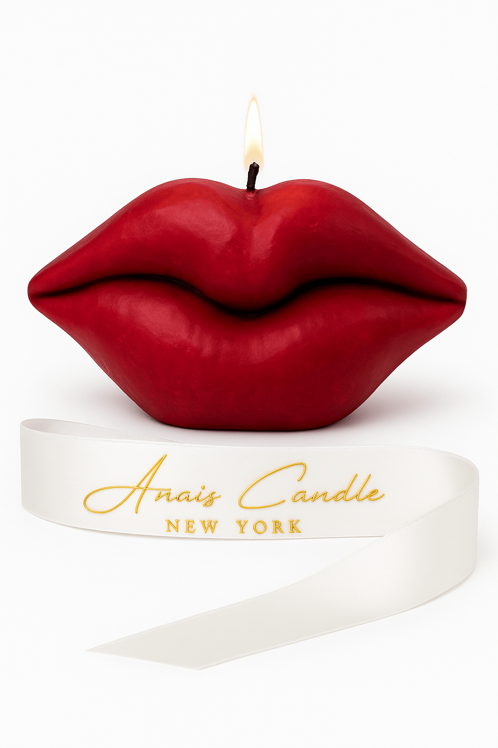 Red Lips Candle