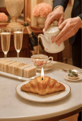 French Croissant Candle