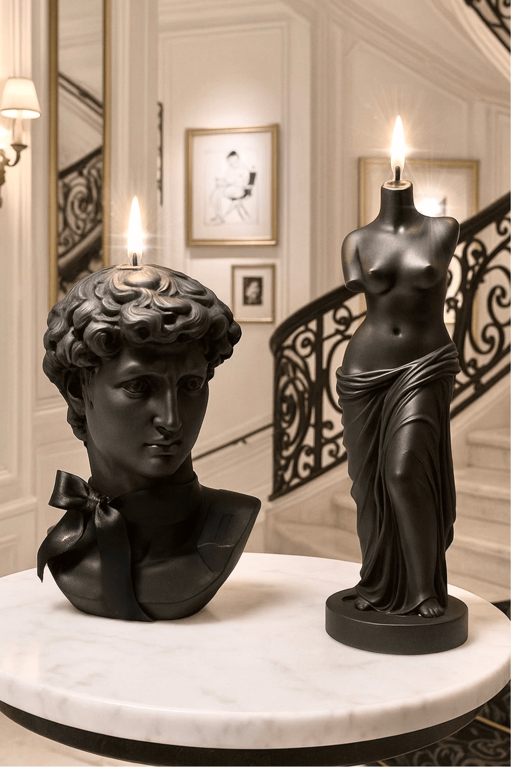 Anaïs Man & Venus Set in Ultra Black