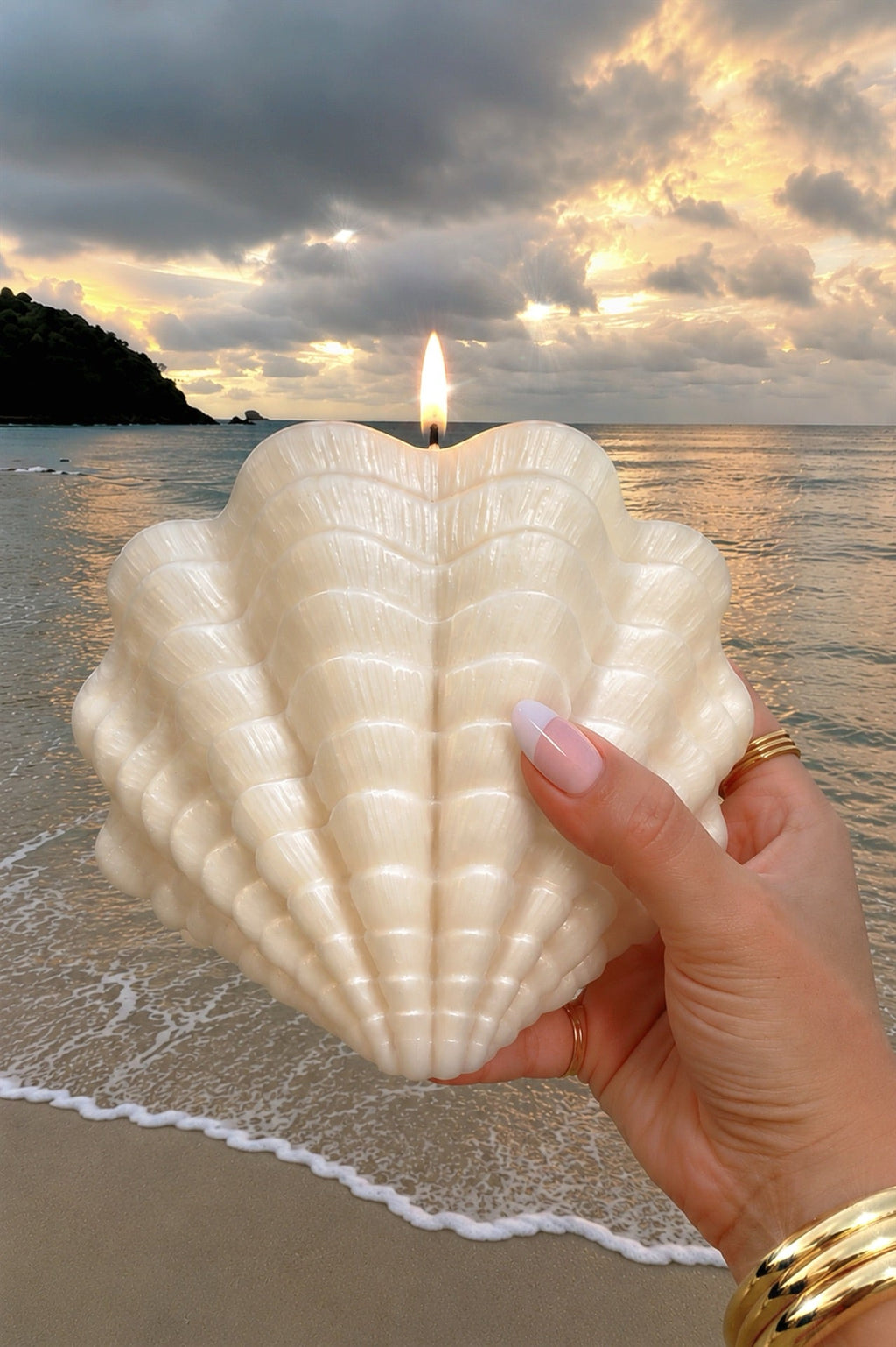 Sirène Shell Candle - XXL