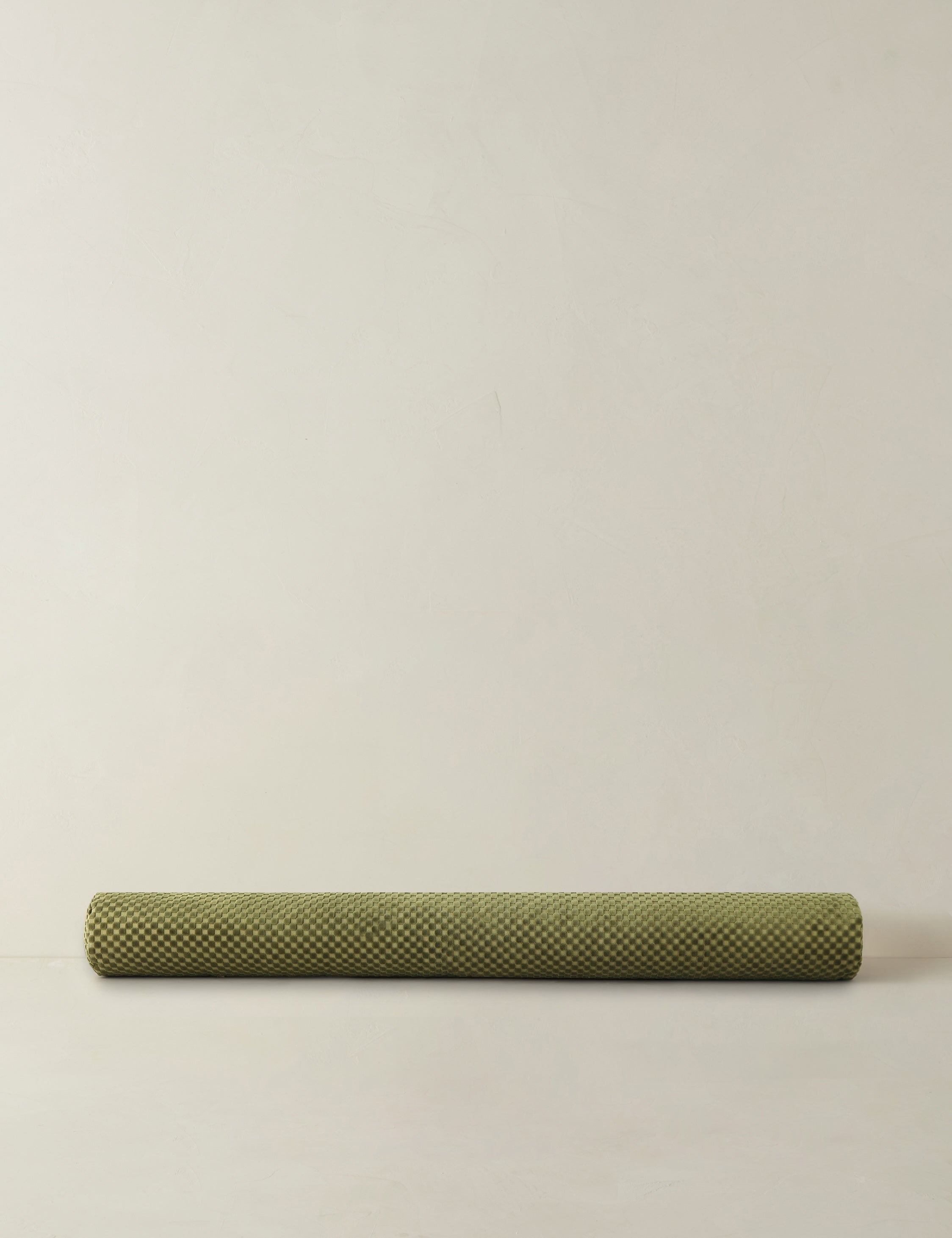 Hi-Lo Checker Velvet Long Bolster Pillow by Sarah Sherman Samuel