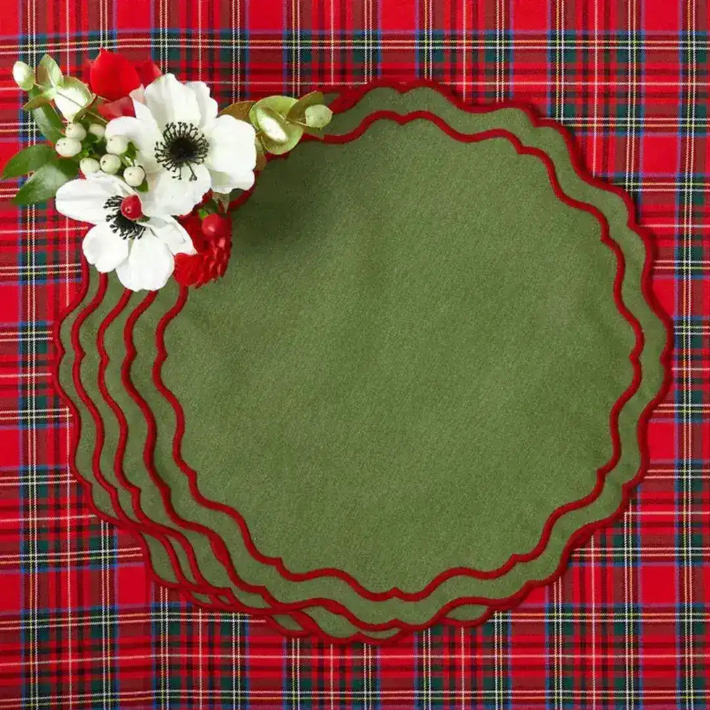 Jade & Cherry Placemats