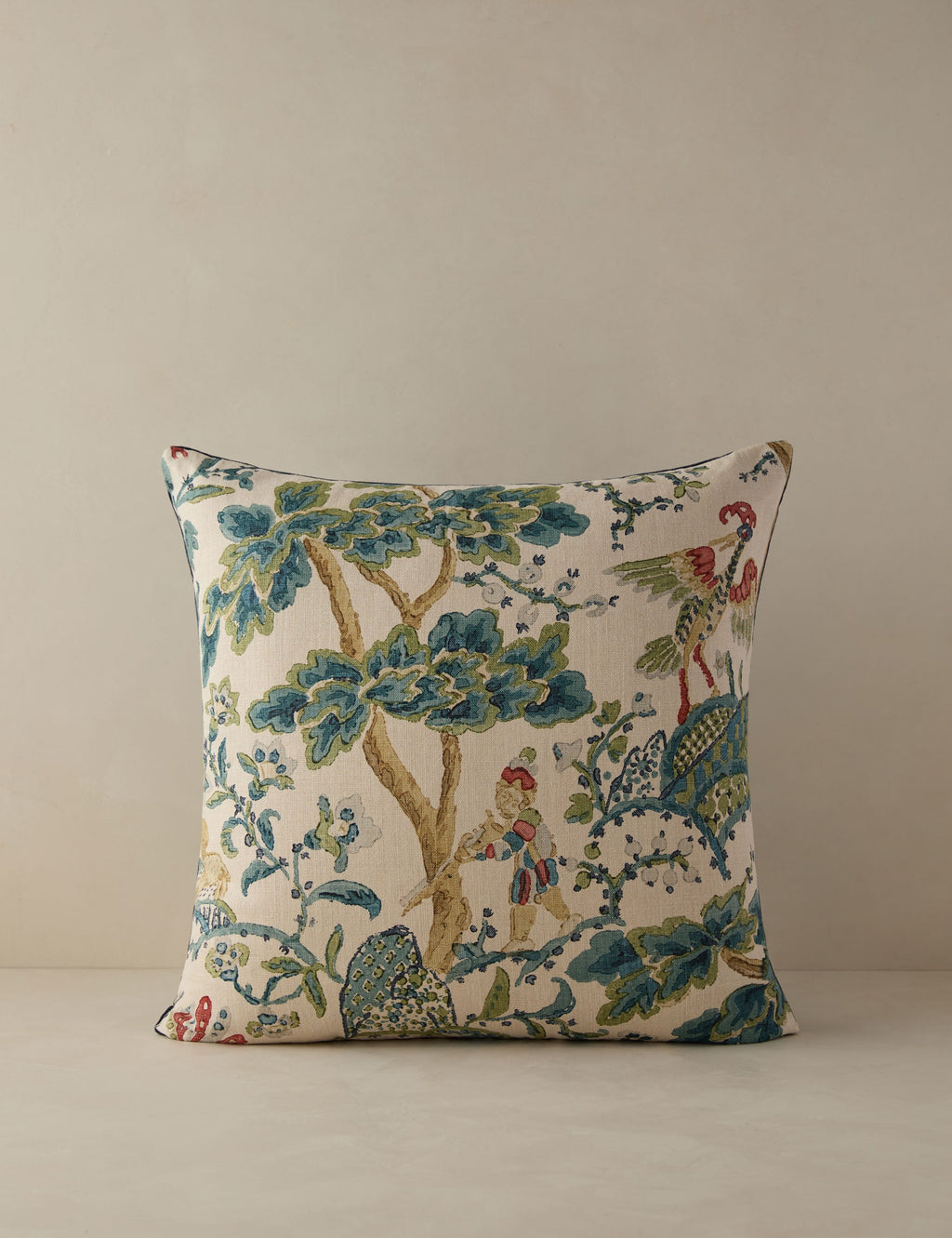 Kelmescott Linen Pillow by Scalamandre