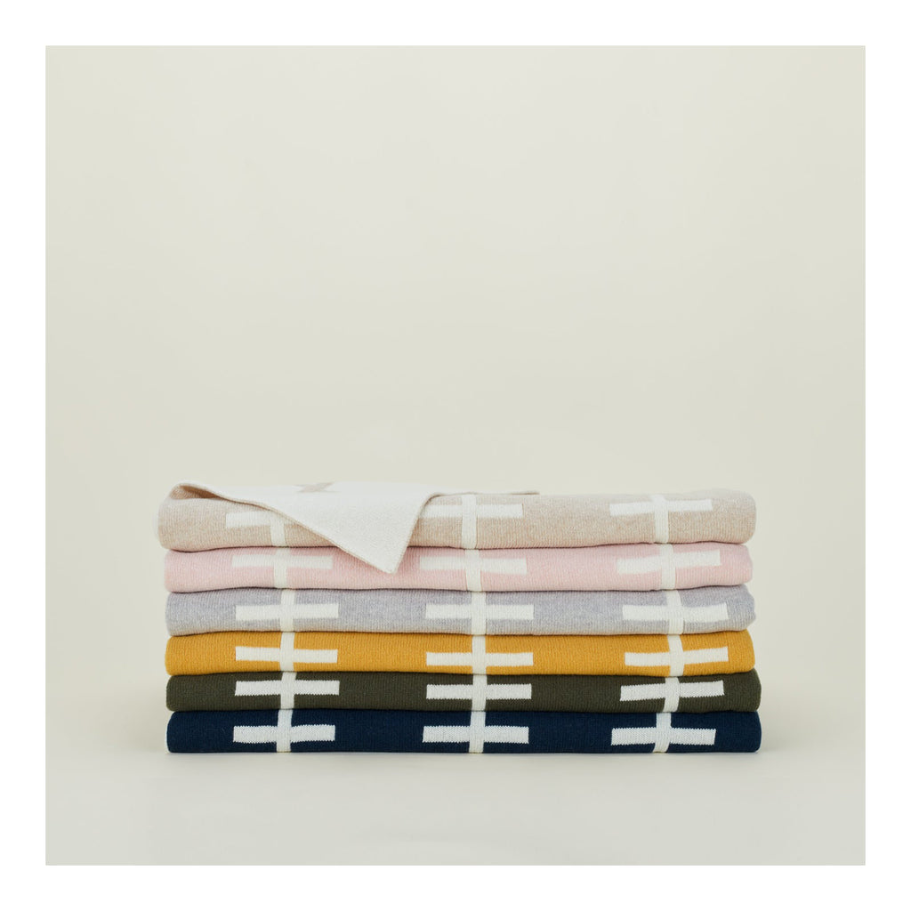 Knitted Throw Blanket