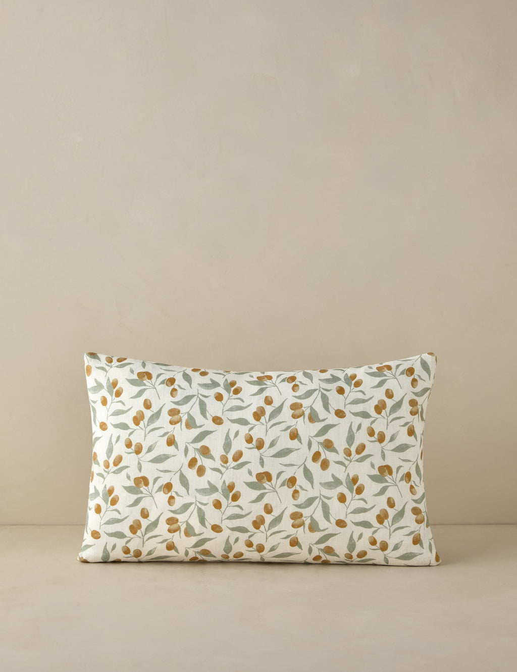 Kumquats Linen Pillow by Rylee + Cru