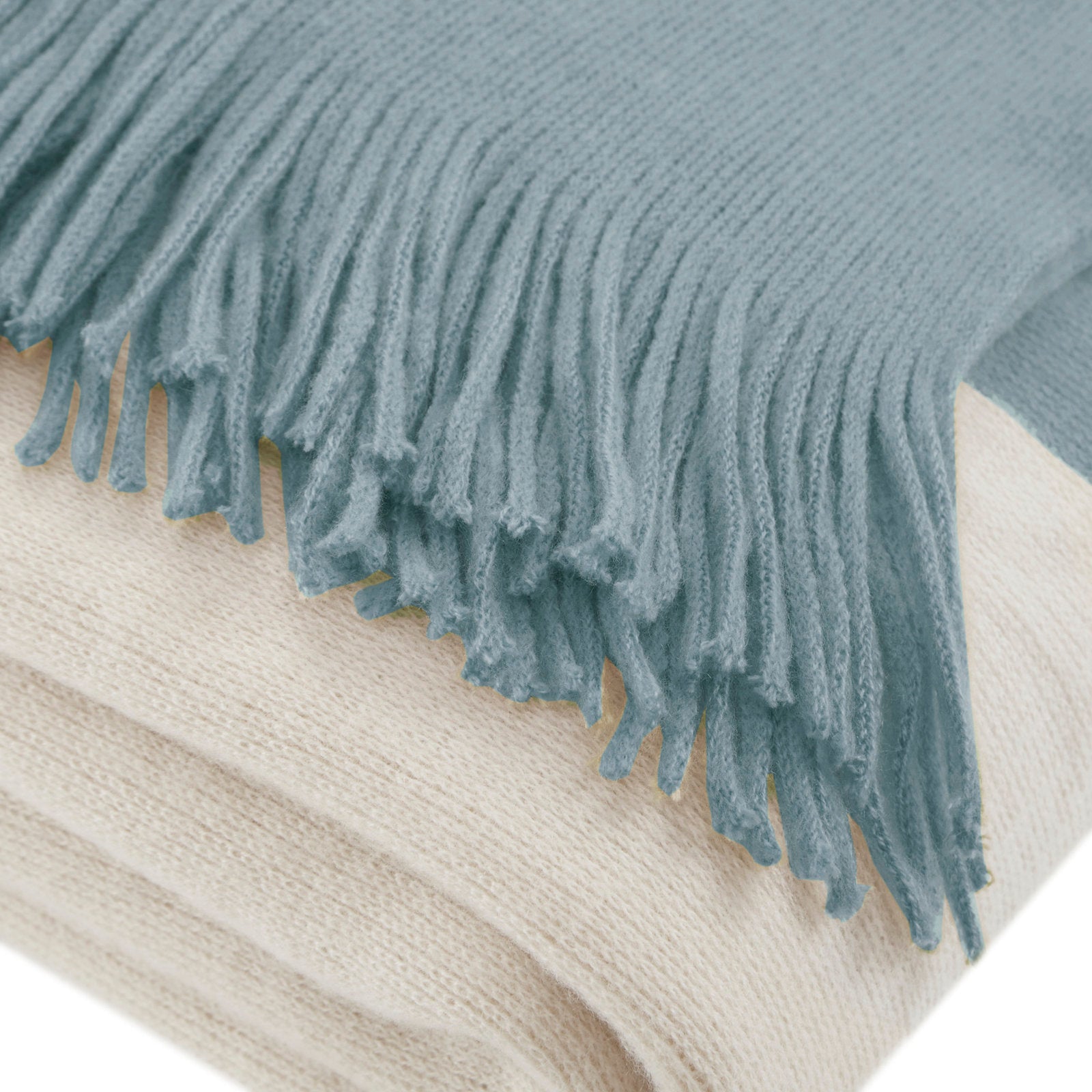 Linea Color Block Faux Cashmere Throw