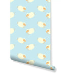 Little Cute Sheep Kids Room Removable Wallpaper