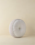Littu Indoor / Outdoor Striped Disc Pillow by Sarah Sherman Samuel