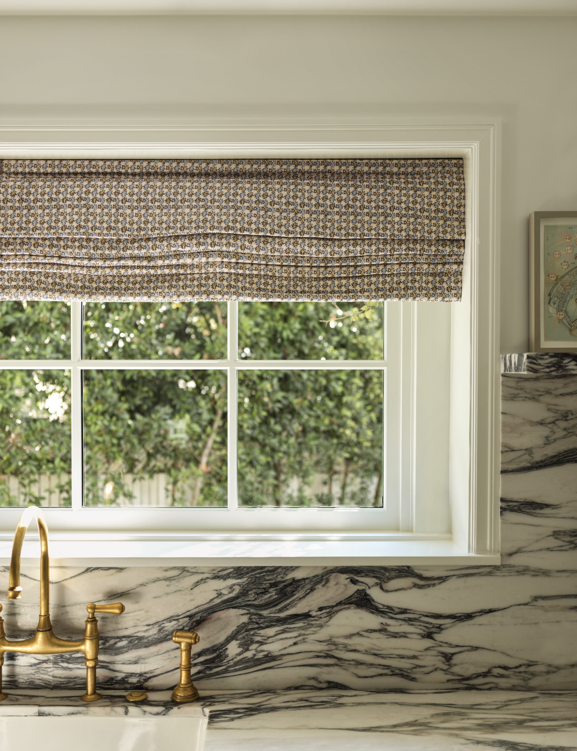 Haris Linen Roman Shade by Heidi Caillier