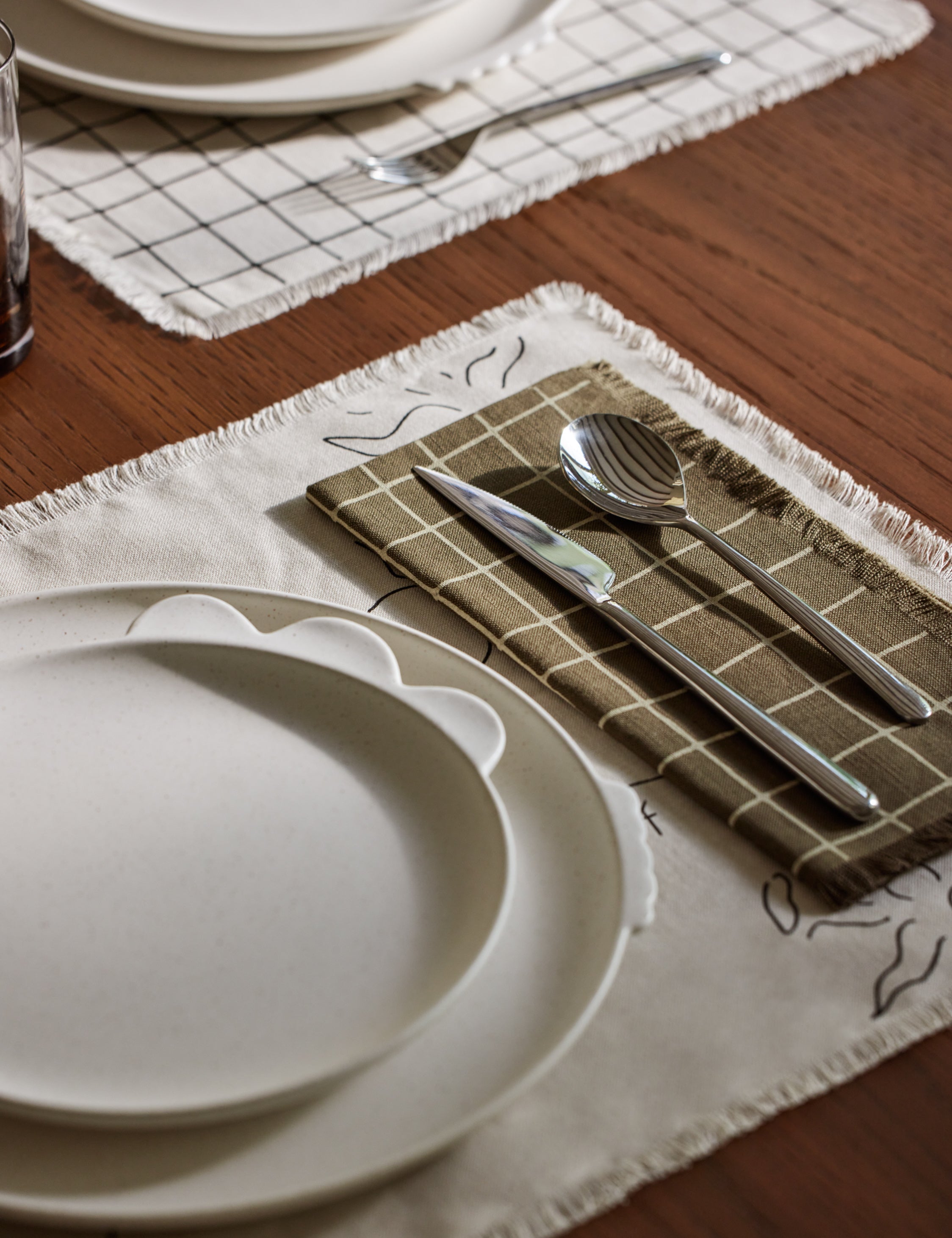 Narsi Table Linens by Sarah Sherman Samuel