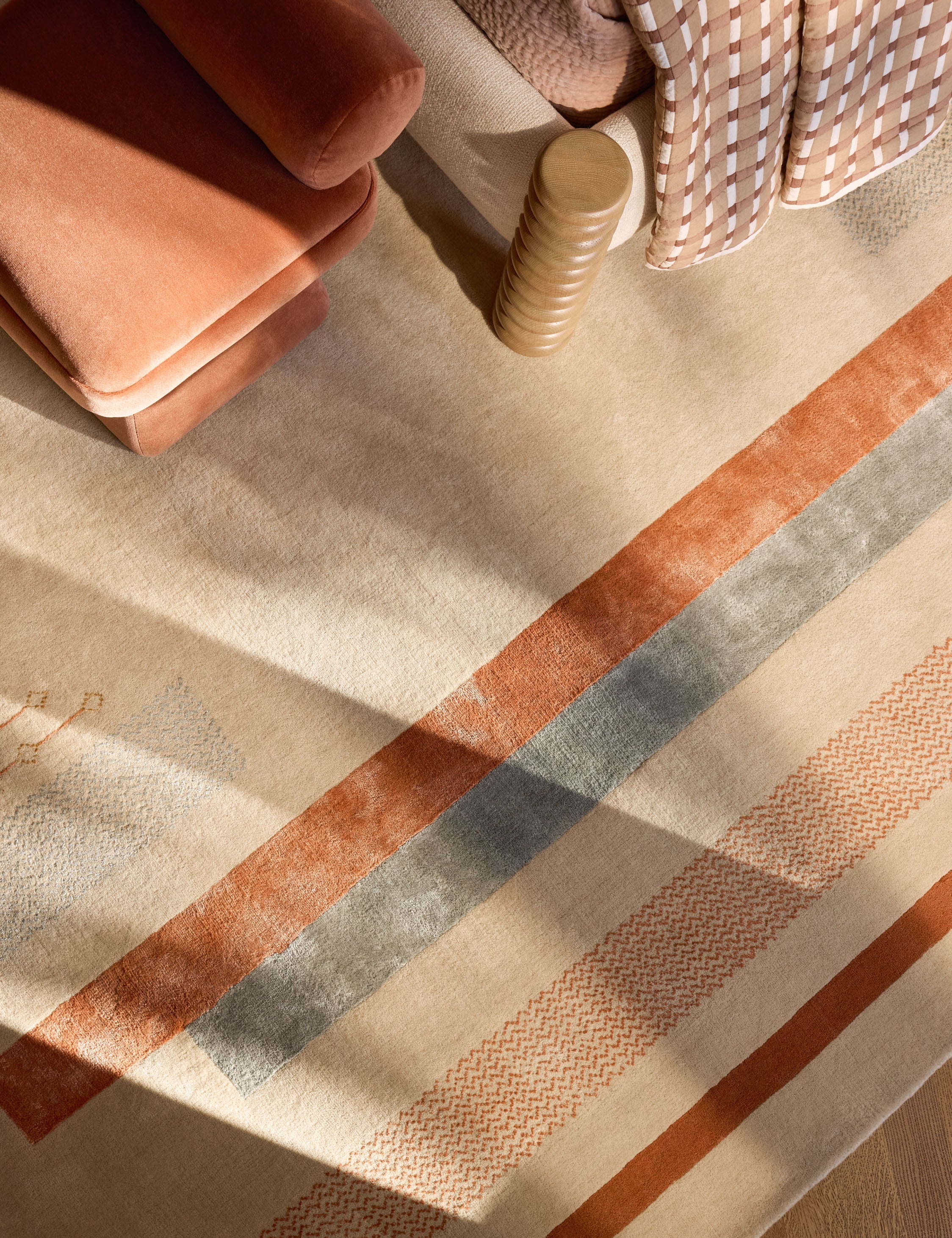 Pemberton Hand-Loomed Wool Blend Rug