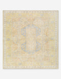Vintage Turkish Hand-Knotted Wool Rug No. 472, 7' x 7'