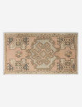 Vintage Turkish Hand-Knotted Wool Mini Rug No. 314, 1'6" x 2'9"