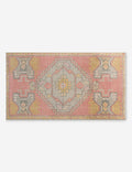 Vintage Turkish Hand-Knotted Wool Mini Rug No. 327, 1'5" x 3'2"