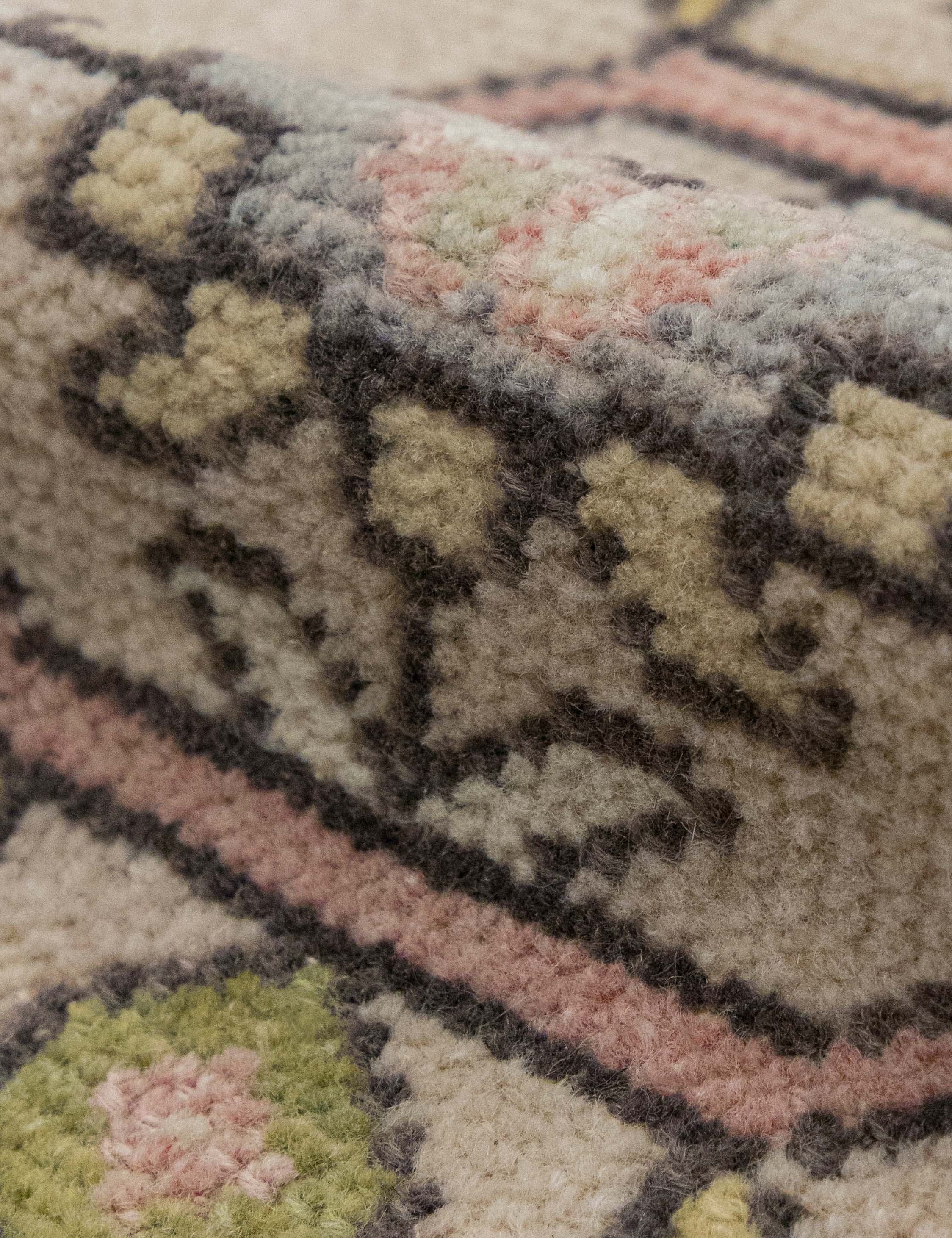 Vintage Turkish Hand-Knotted Wool Mini Rug No. 330, 1'7" x 3'1"