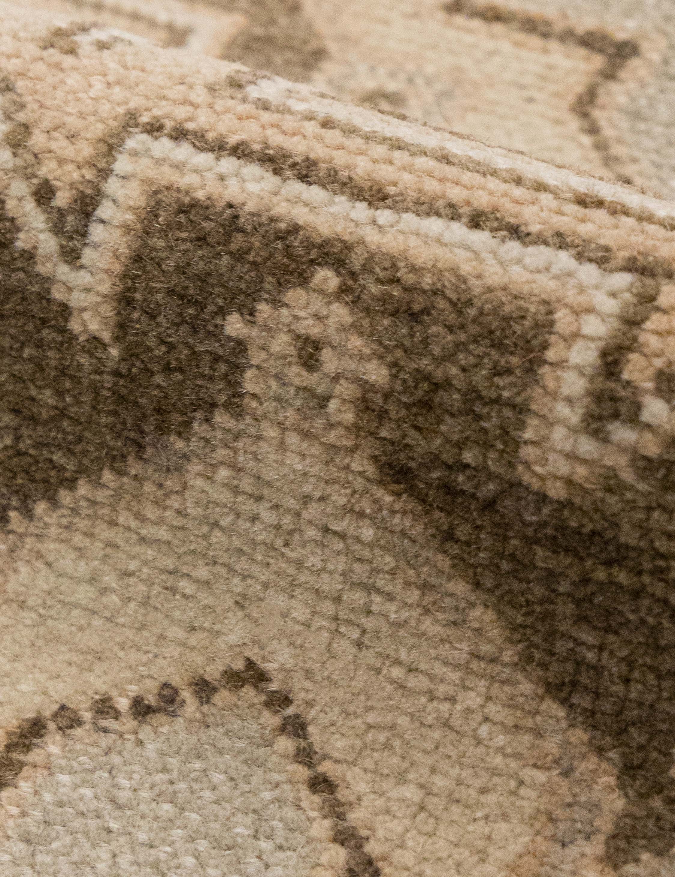 Vintage Turkish Hand-Knotted Wool Mini Rug No. 343, 1'5" x 3'1"