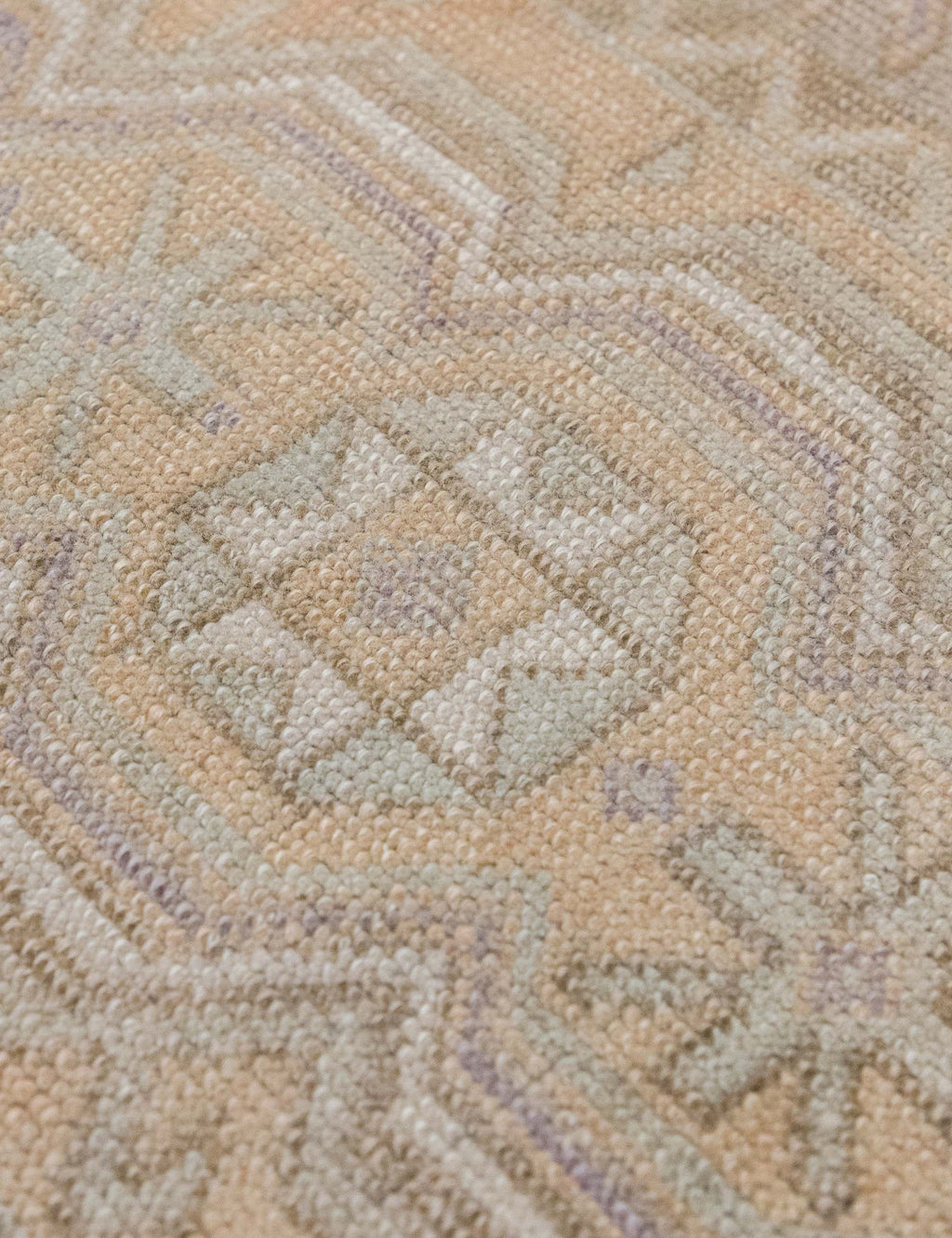 Vintage Turkish Hand-Knotted Wool Mini Rug No. 349, 2' x 4'