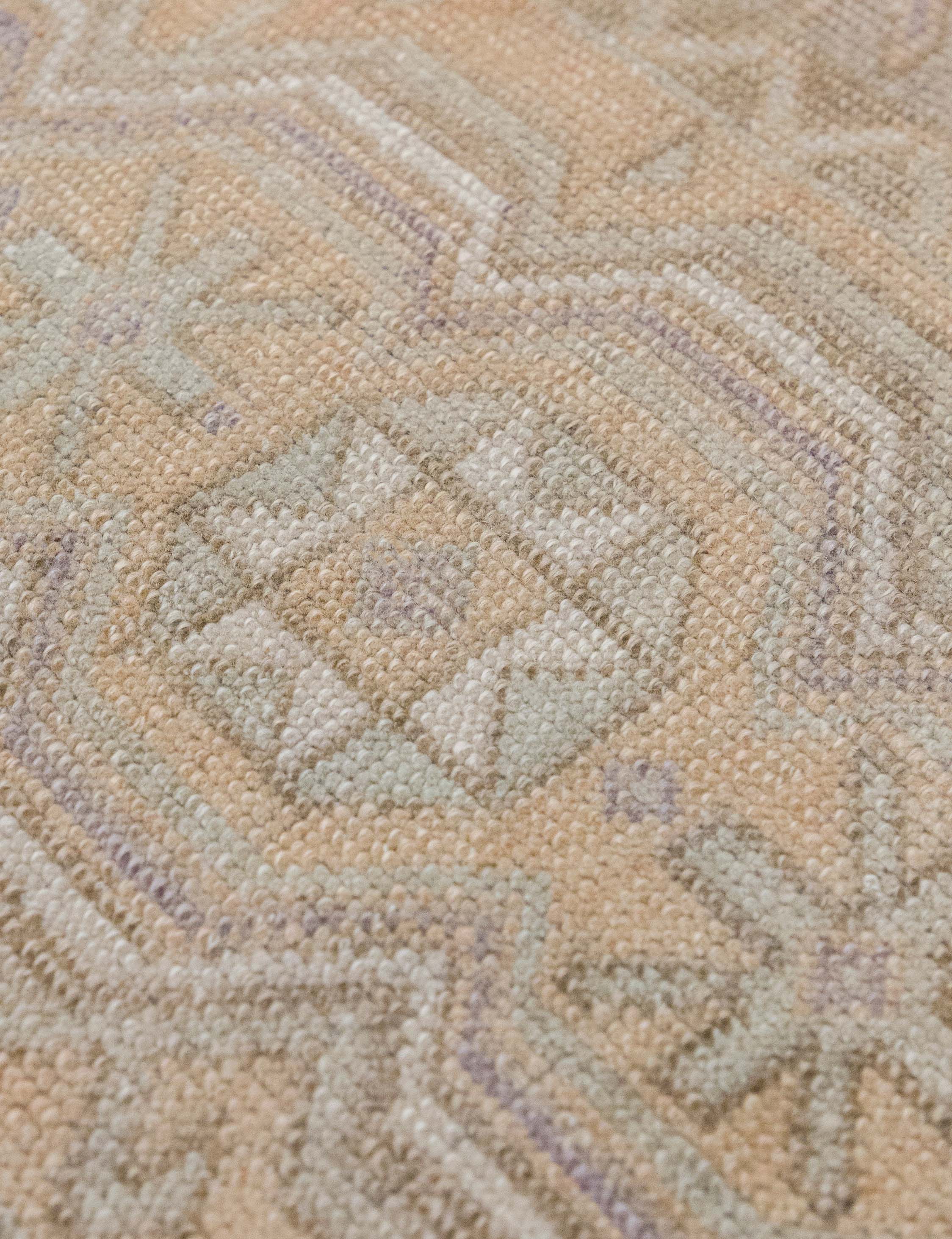 Vintage Turkish Hand-Knotted Wool Mini Rug No. 349, 2' x 4'