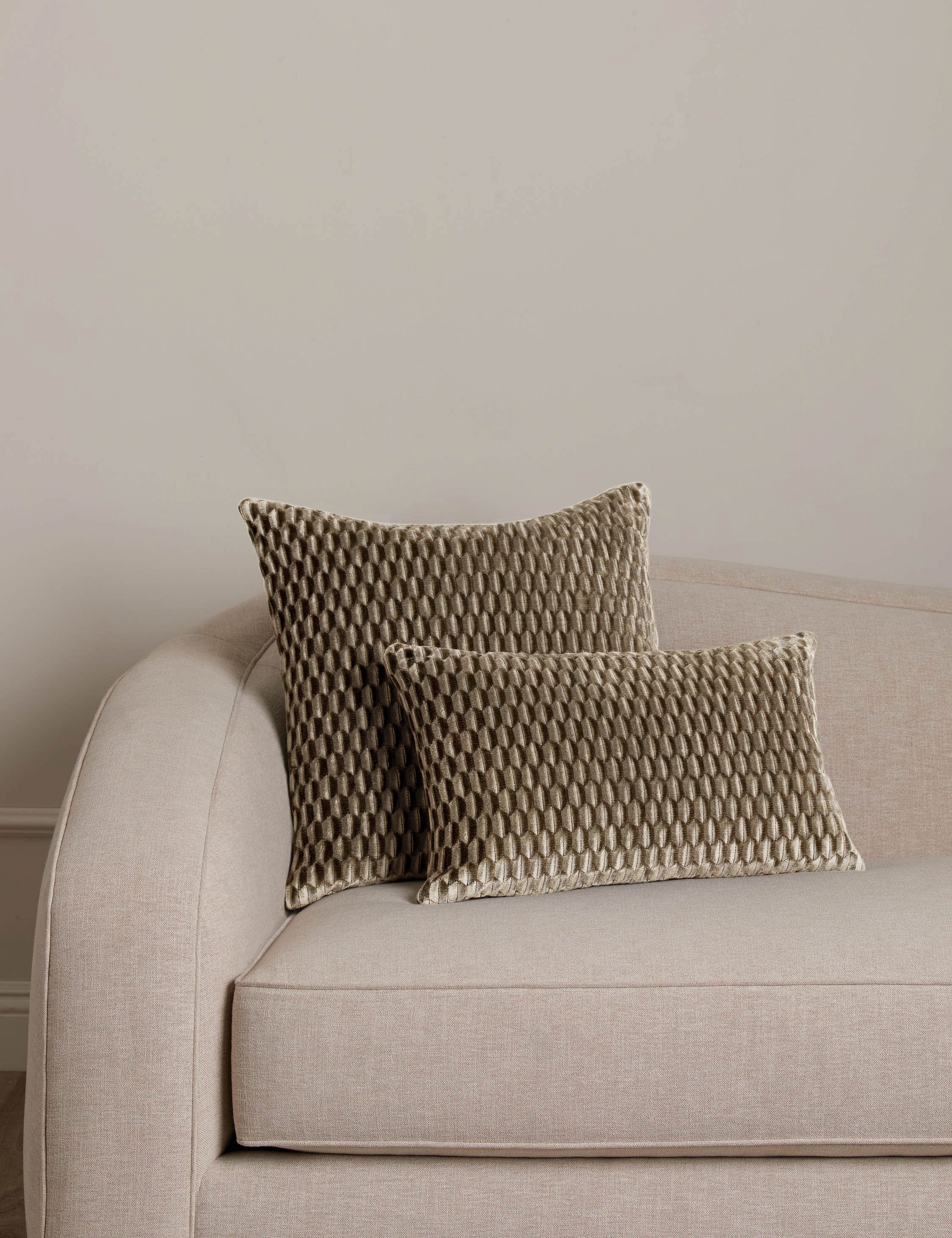 Allegra Velvet Pillow by Scalamandre