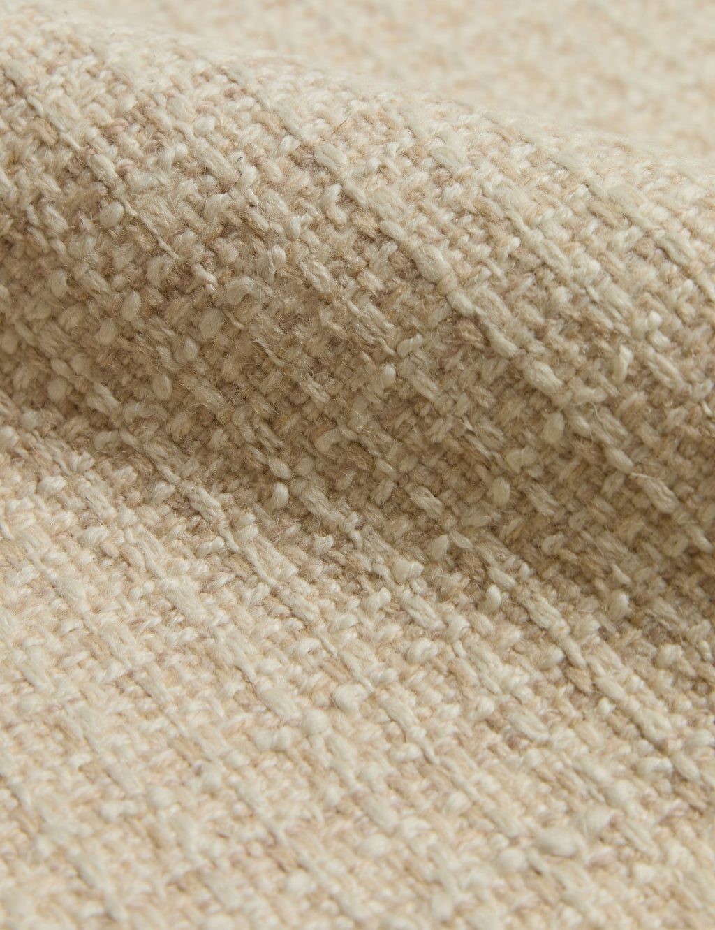 Custom Crona Wool Rug, Stucco