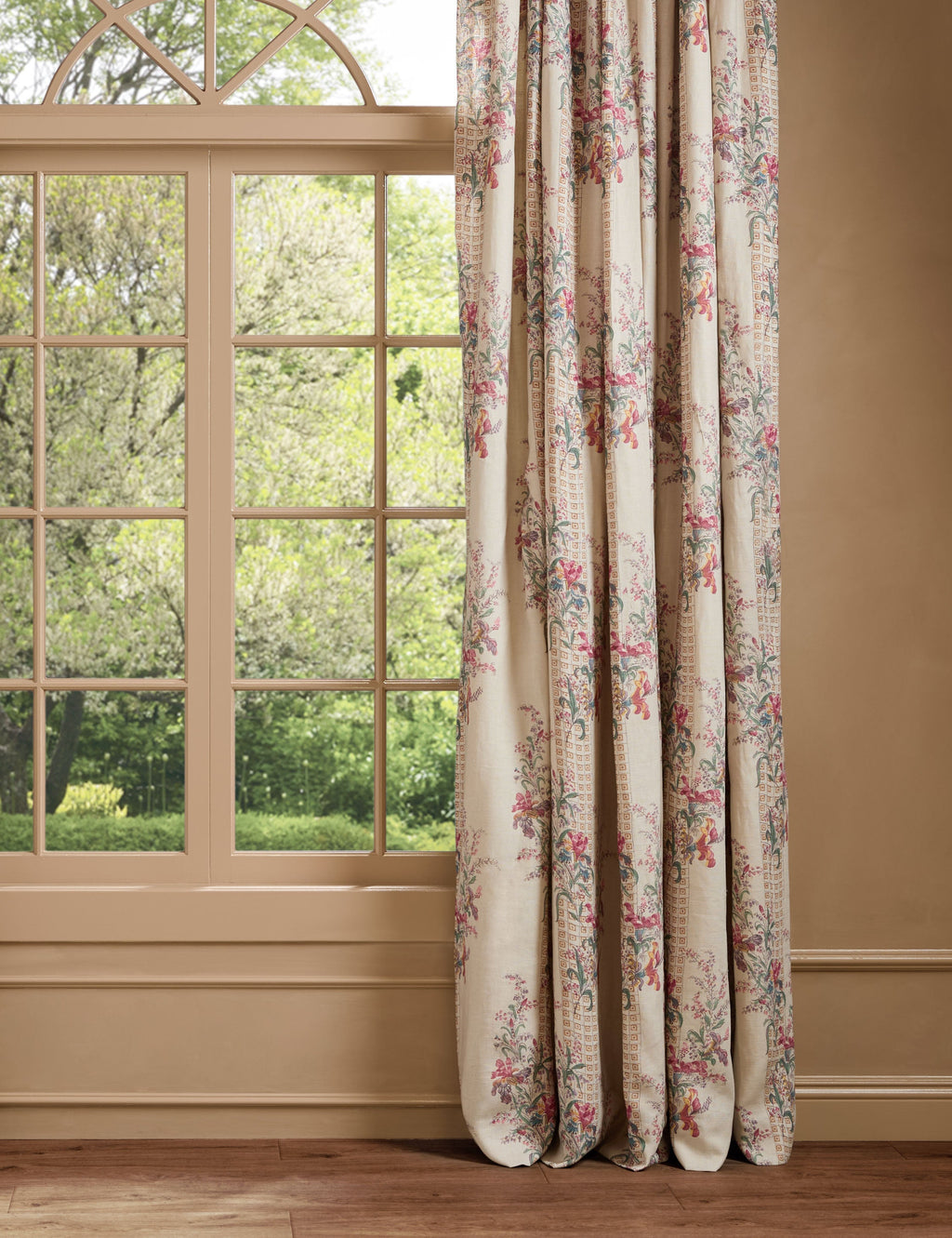 Campden Linen Curtain Panel by Heidi Caillier